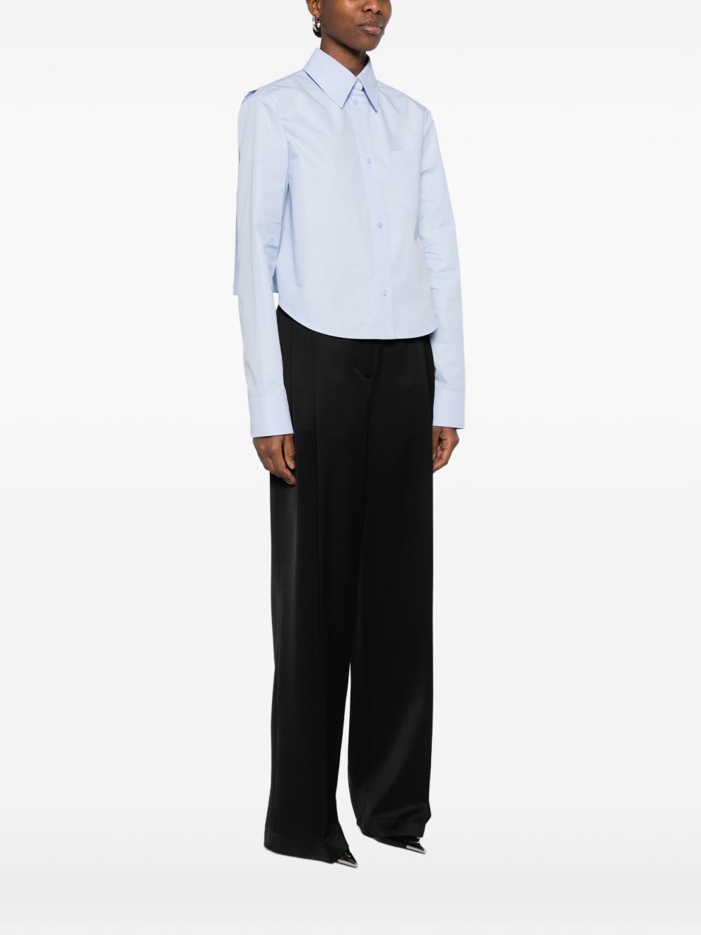Sportmax Women Cotton Blend Shirt SPORTMAX
