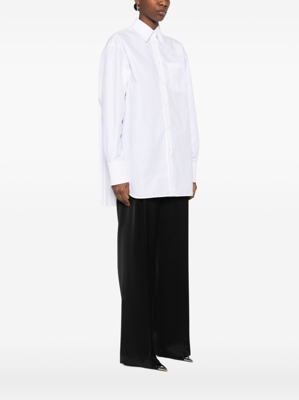 Sportmax Women Cotton Blend Shirt SPORTMAX