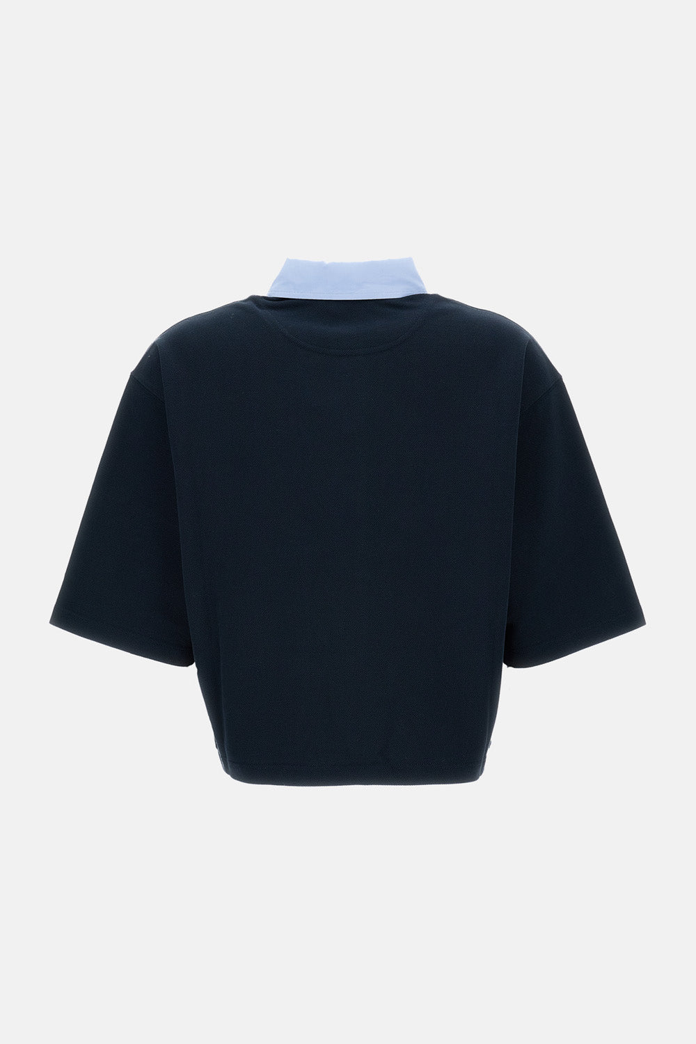 Stella Mccartney Women Piquet Polo Cropped T-Shirt STELLA MCCARTNEY