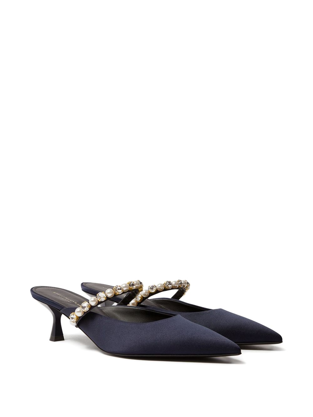 Stella Mccartney Women Elsa Pearl And Crystal Mules STELLA MCCARTNEY