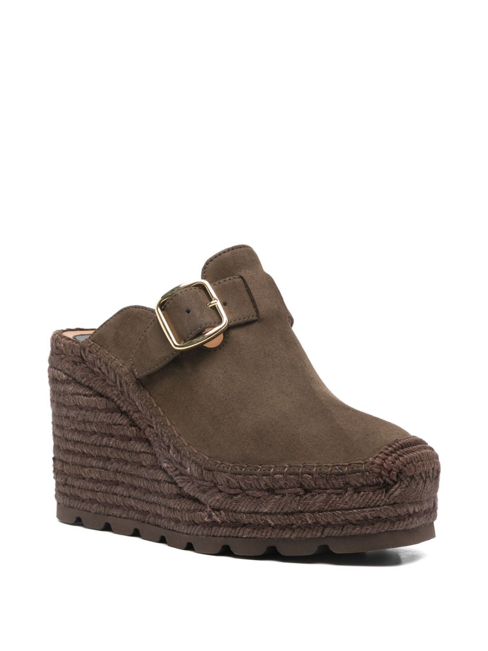 Stella Mccartney Women Gaia Suede Clogs STELLA MCCARTNEY