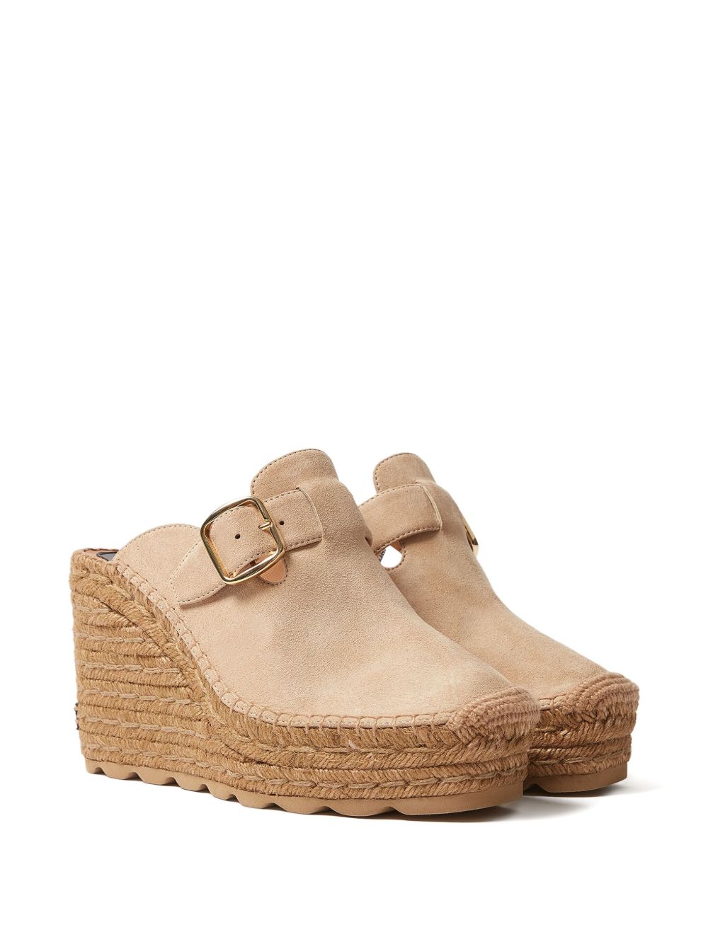 Stella Mccartney Women Gaia Suede Clogs STELLA MCCARTNEY