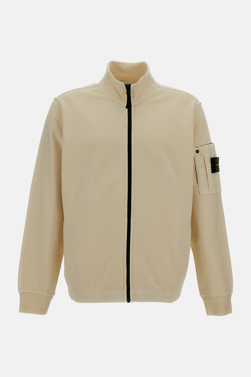 Stone Island Men Zip Up Crewneck STONE ISLAND