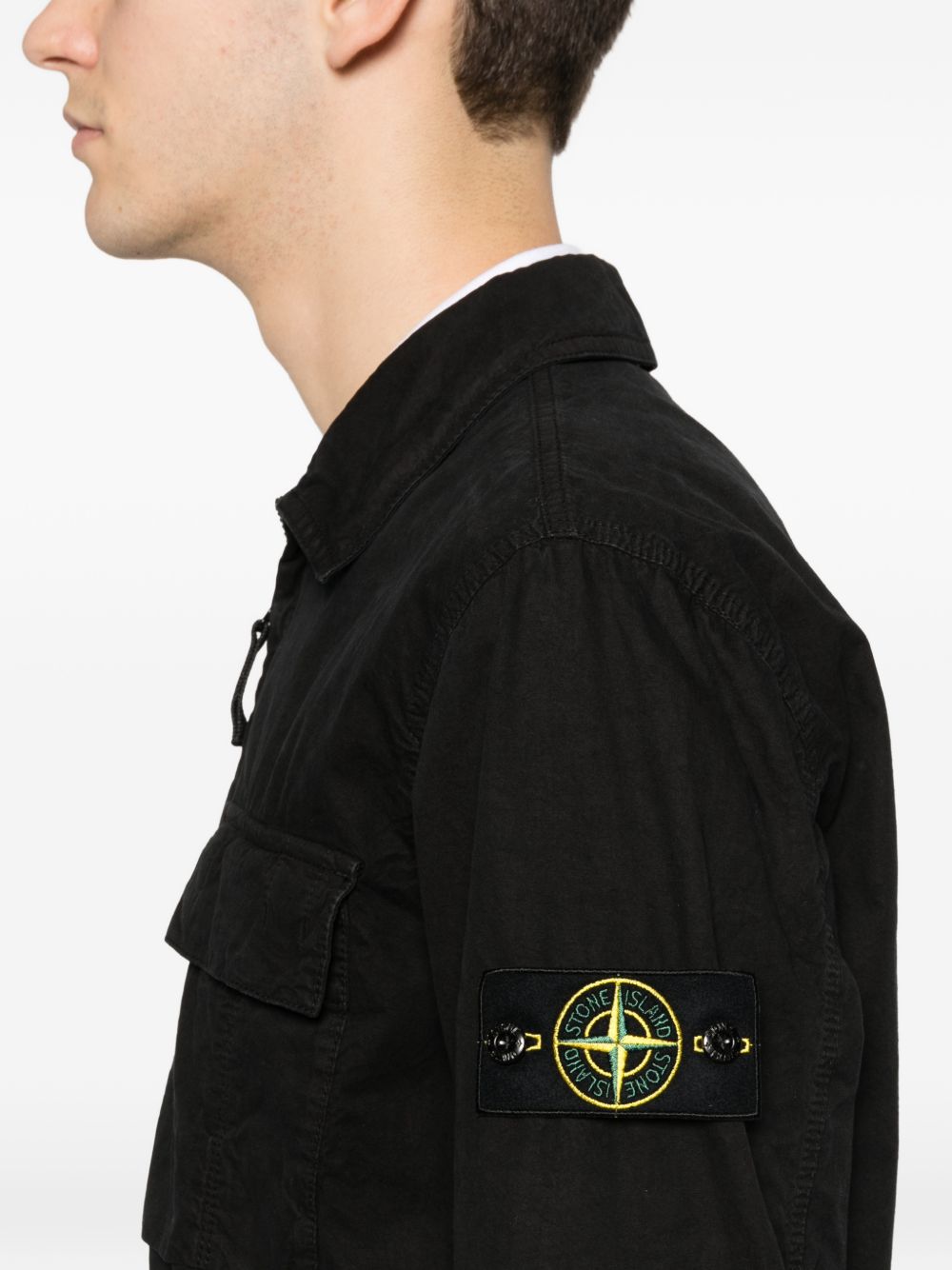 Stone Island Men Cotton Shirt STONE ISLAND