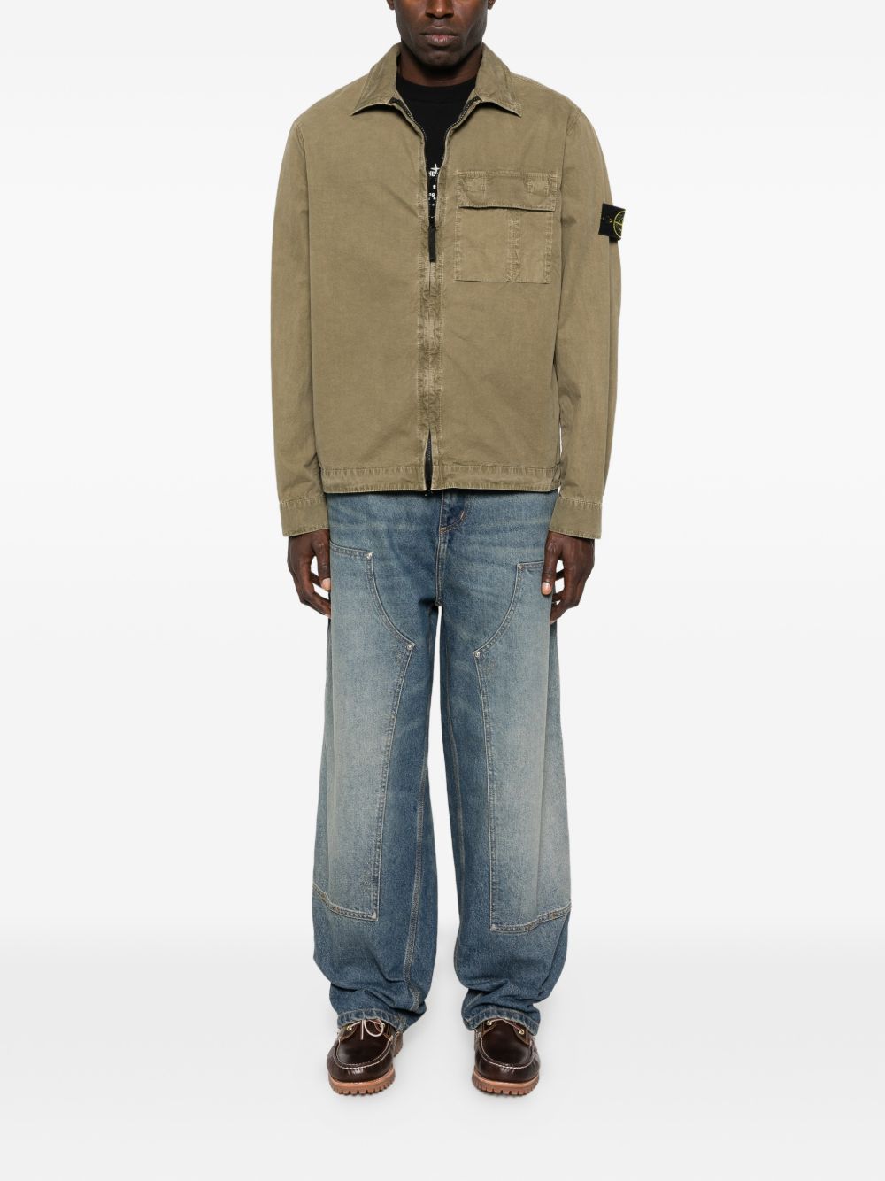 Stone Island Men Cotton Shirt STONE ISLAND