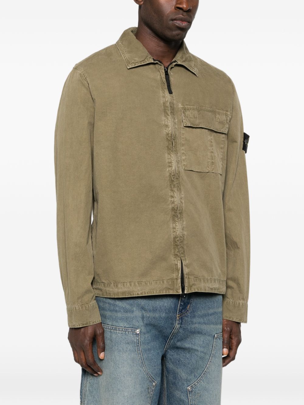 Stone Island Men Cotton Shirt STONE ISLAND