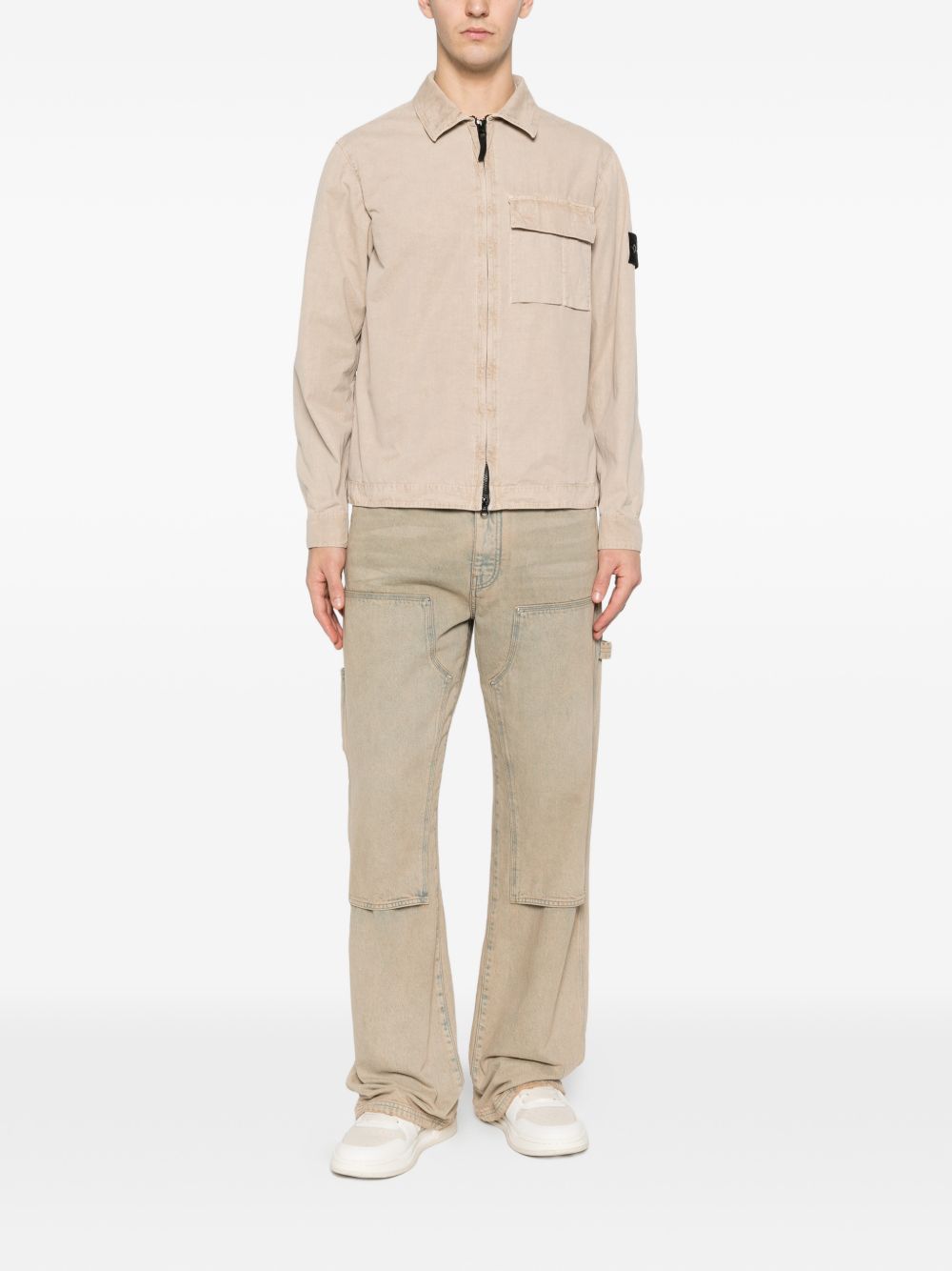 Stone Island Men Cotton Shirt STONE ISLAND