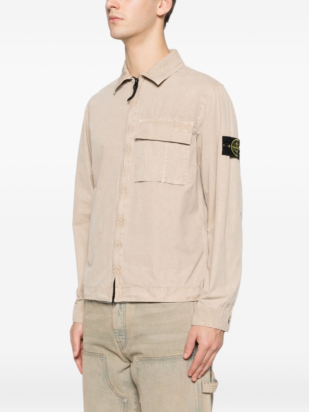 Stone Island Men Cotton Shirt STONE ISLAND