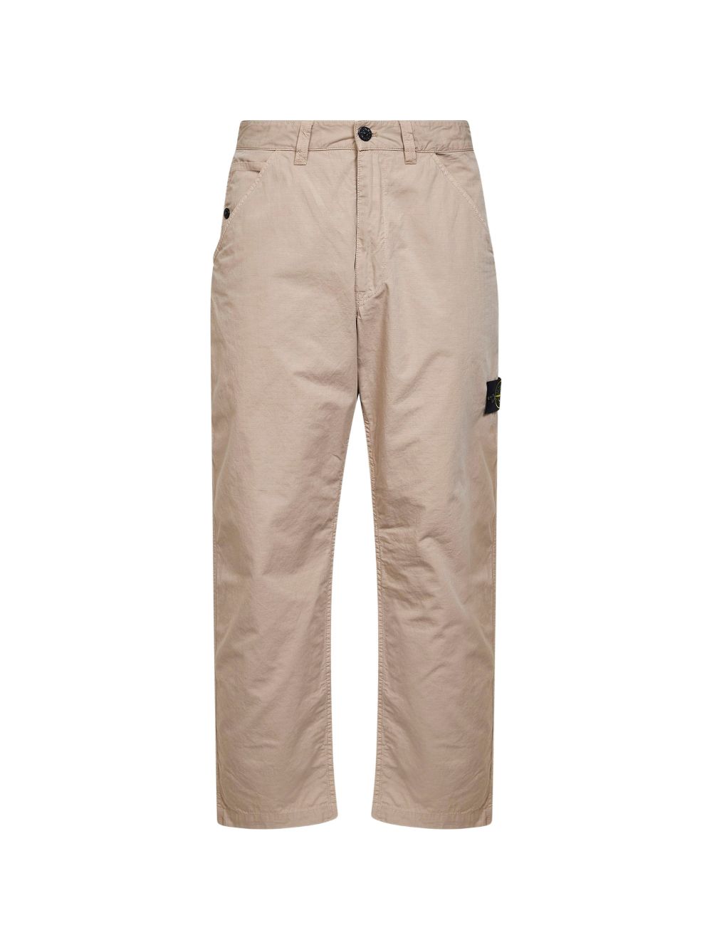Stone Island Men Logo Cotton Trousers STONE ISLAND