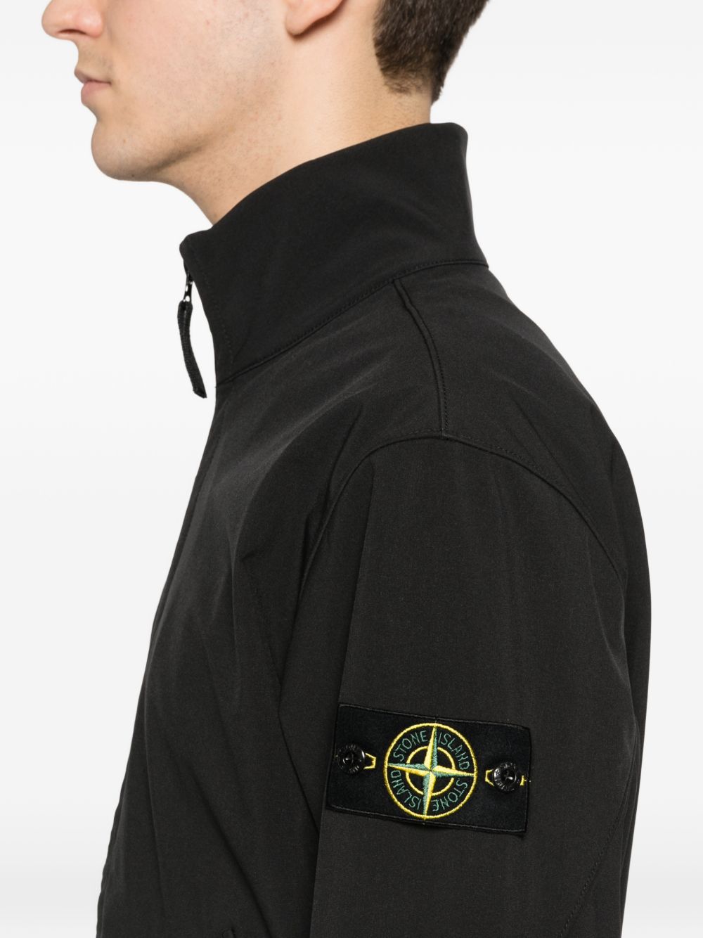 Stone Island Men Zipped Blouson Jacket STONE ISLAND