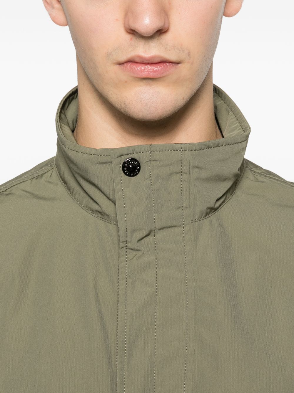 Stone Island Men Zipped Blouson Jacket STONE ISLAND
