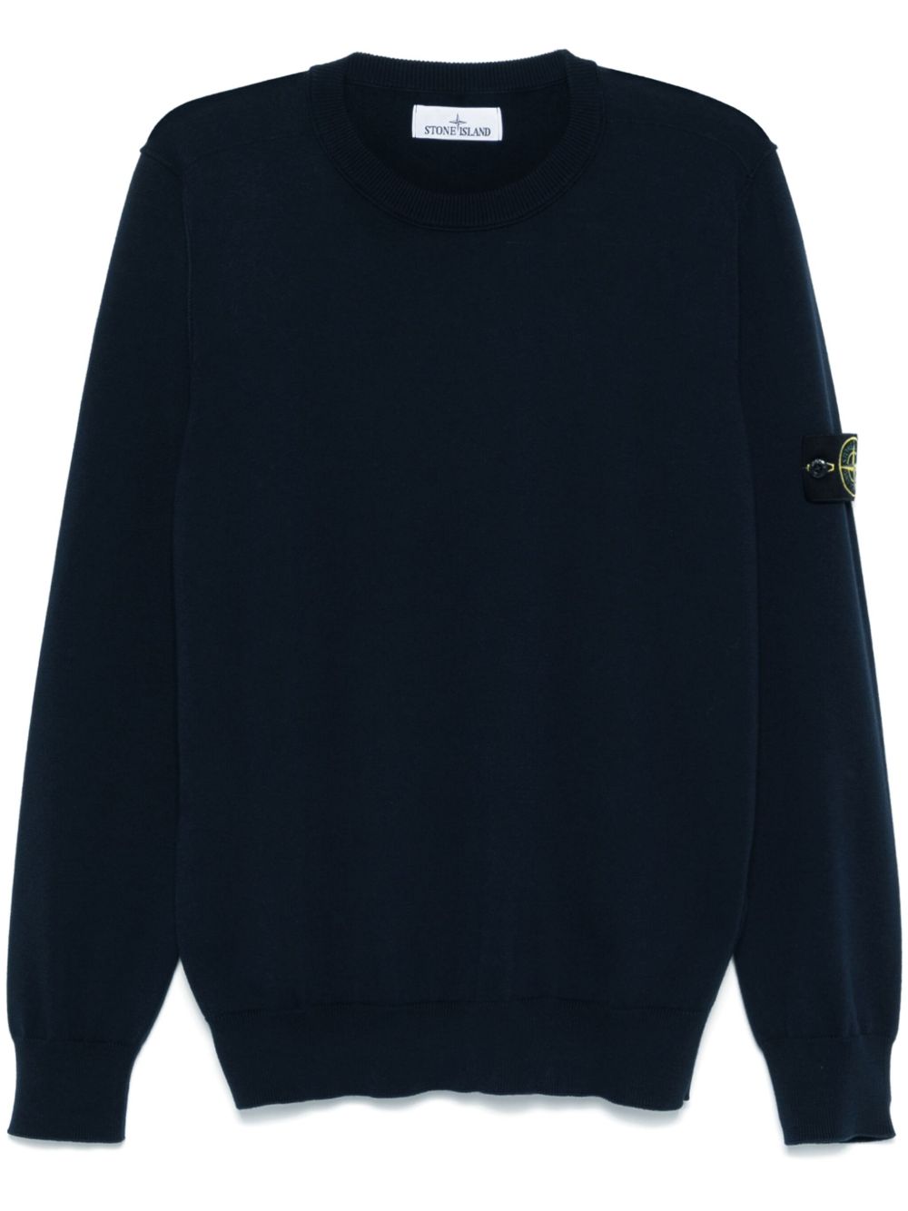 Stone Island Men Cotton Crewneck Sweater STONE ISLAND