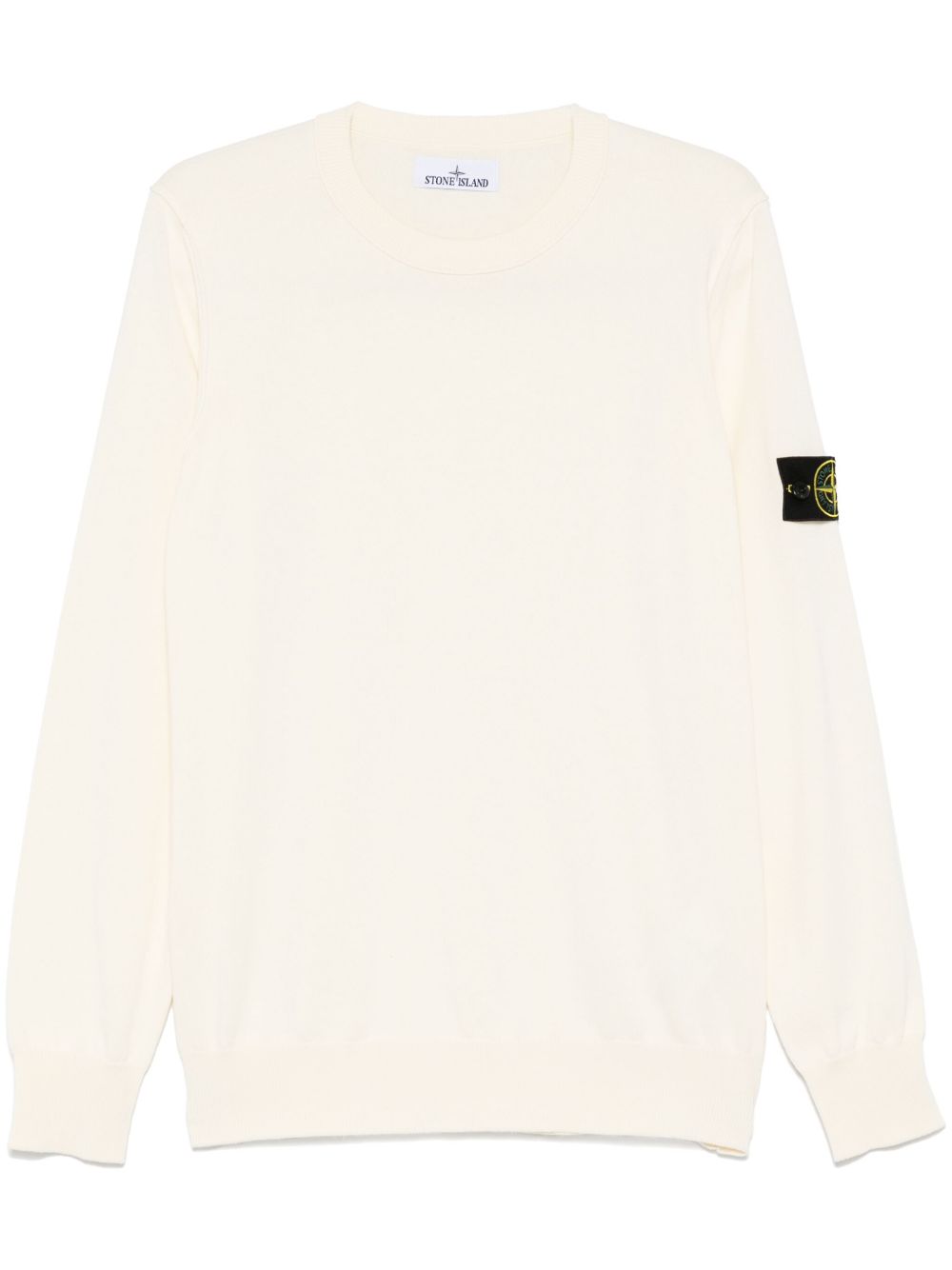 Stone Island Men Cotton Crewneck Sweater STONE ISLAND
