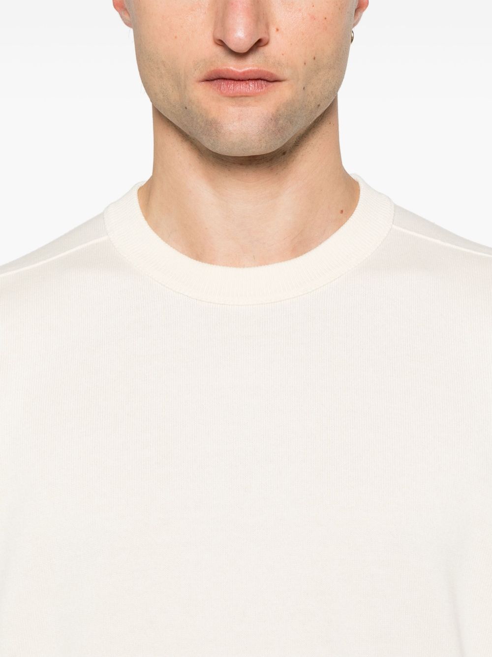 Stone Island Men Cotton Crewneck Sweater STONE ISLAND