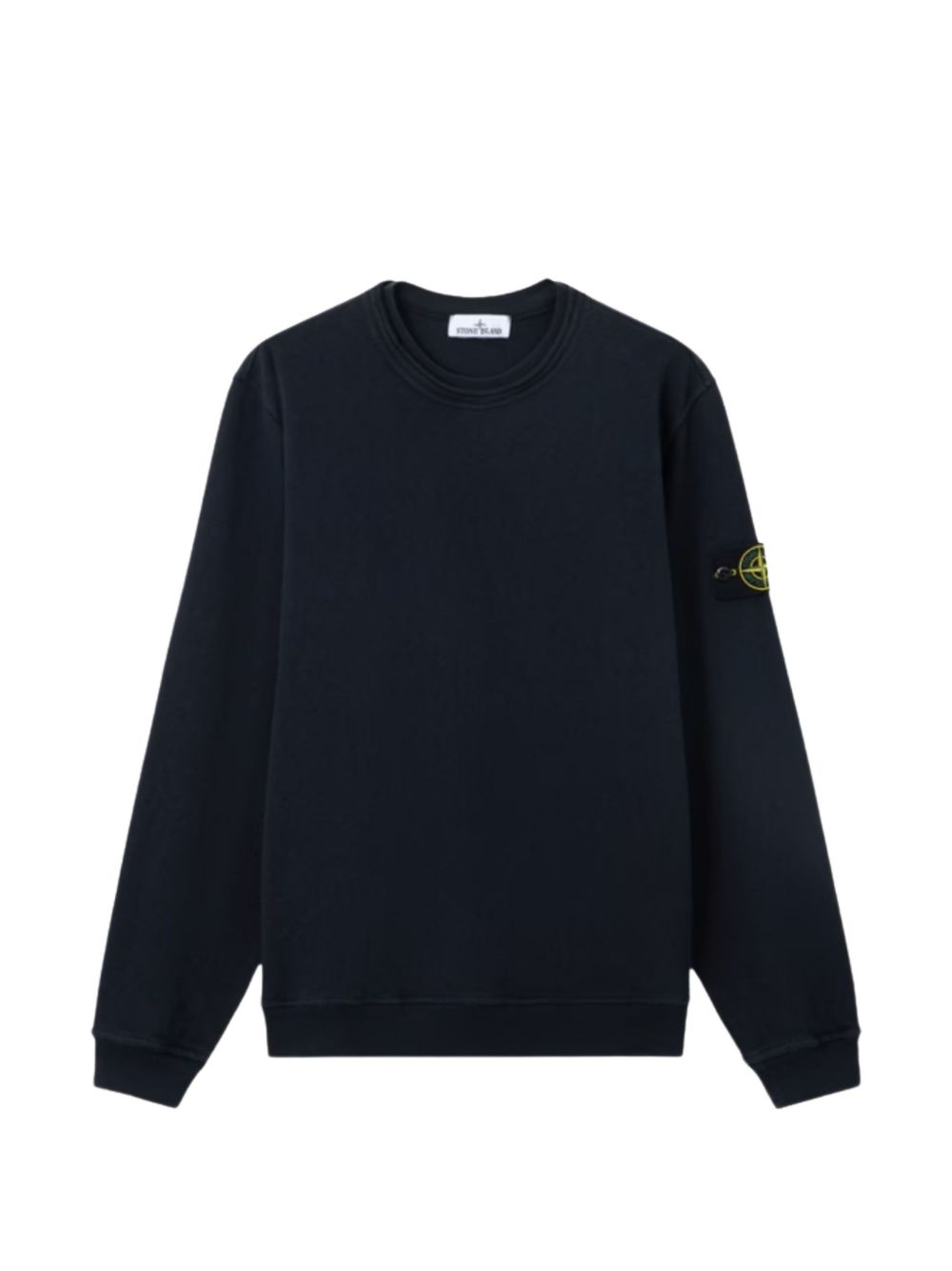 Stone Island Men Logo Cotton Sweatshirt STONE ISLAND
