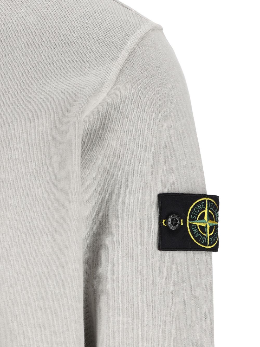 Stone Island Men Logo Cotton Sweatshirt STONE ISLAND
