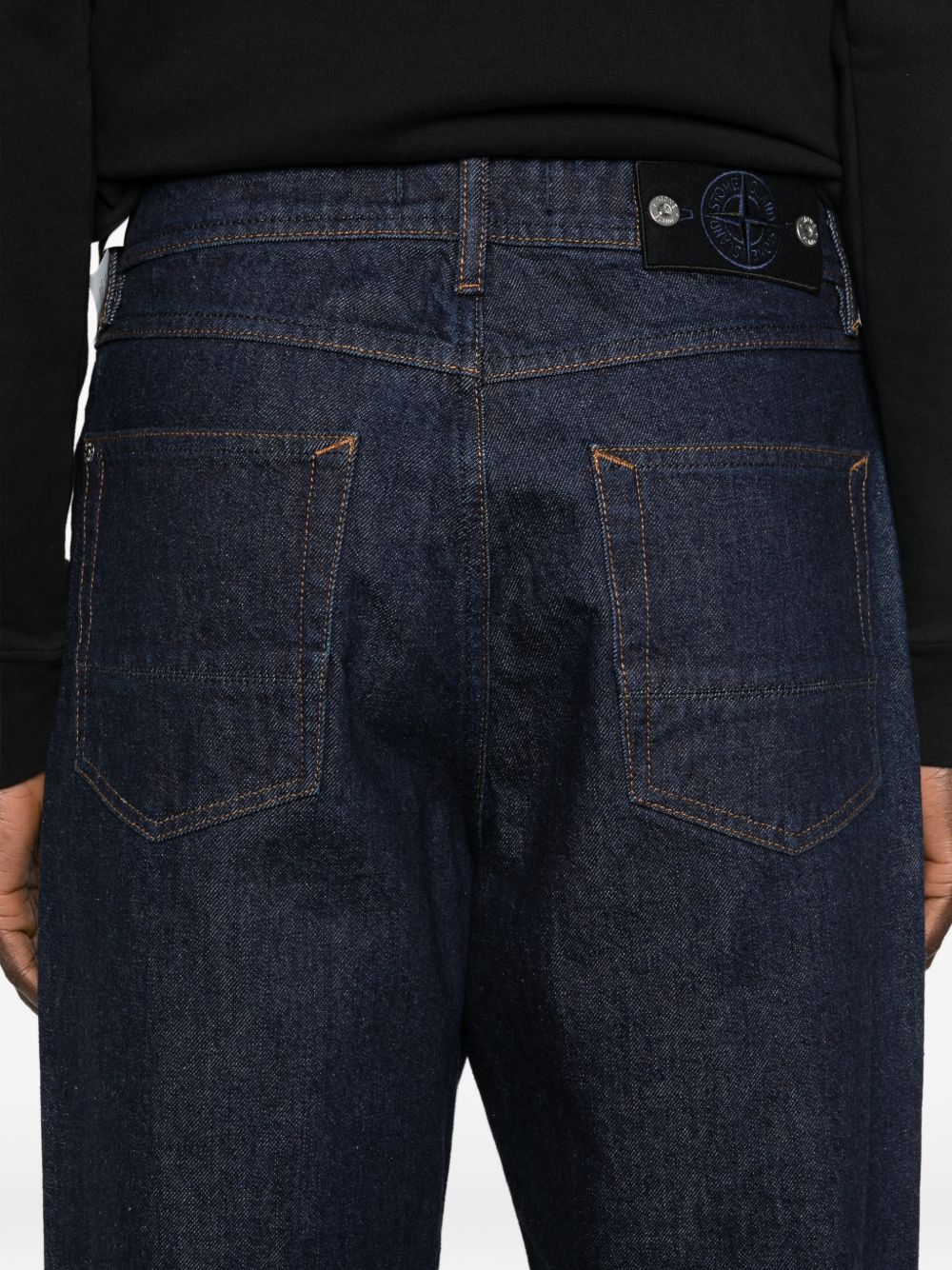 Stone Island Men Denim Cotton Jeans STONE ISLAND