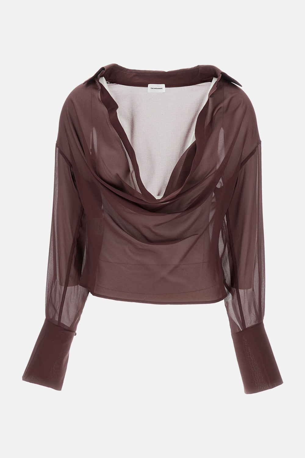 The Andamane Women Lilia - Deep V Collar Blouse THE ANDAMANE