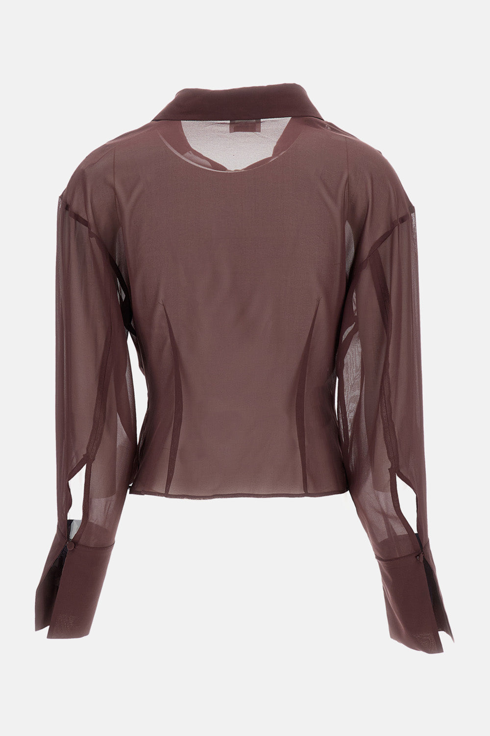 The Andamane Women Lilia - Deep V Collar Blouse THE ANDAMANE