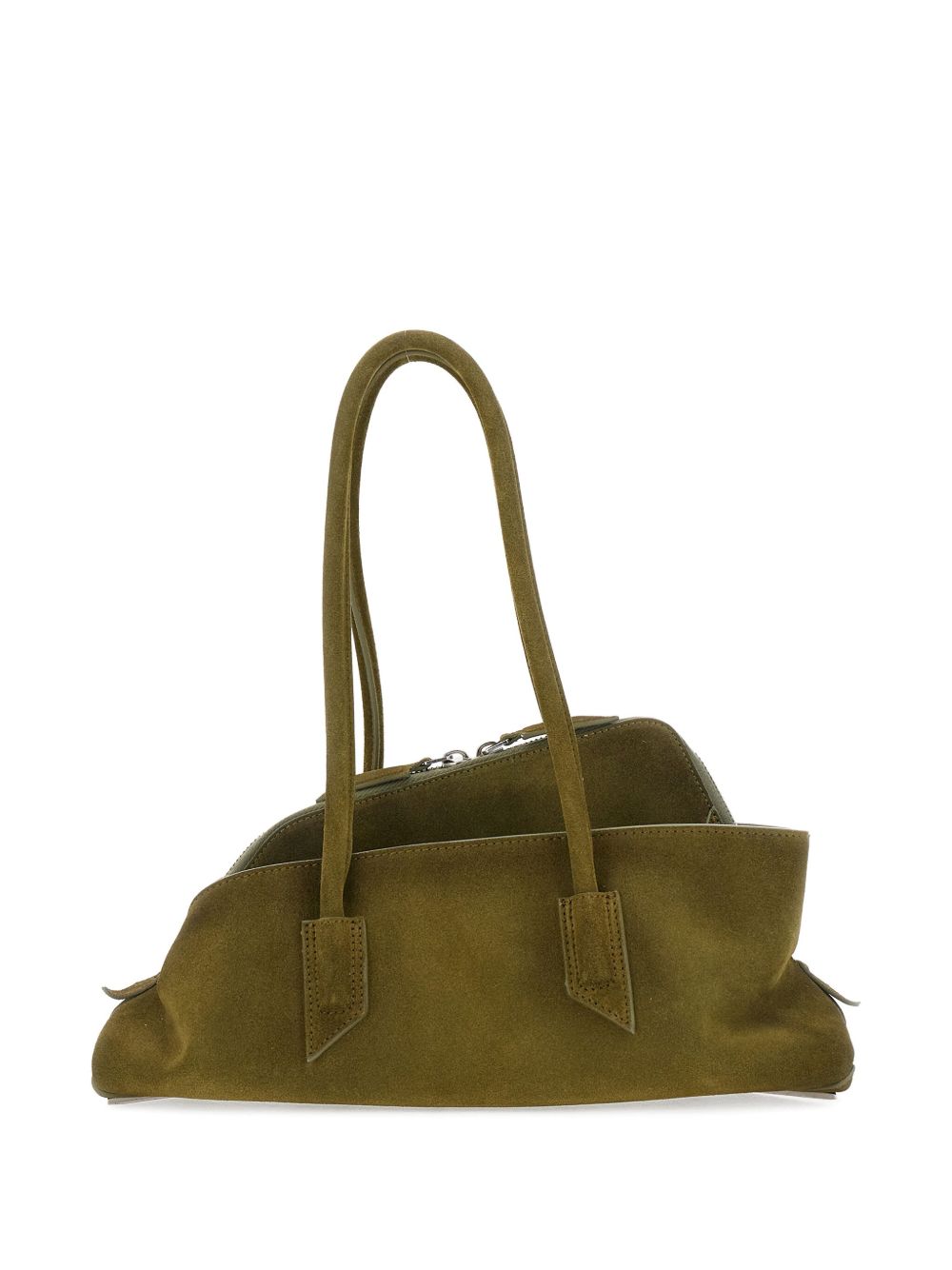 The Attico Women La Passeggiata Small Leather Shoulder Bag THE ATTICO