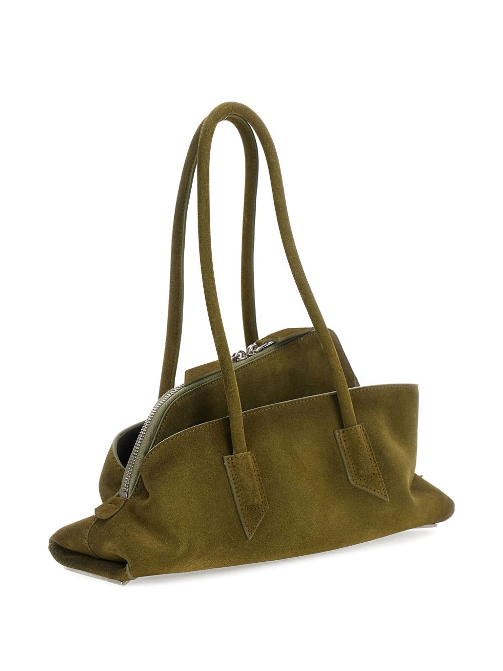 The Attico Women La Passeggiata Small Leather Shoulder Bag THE ATTICO