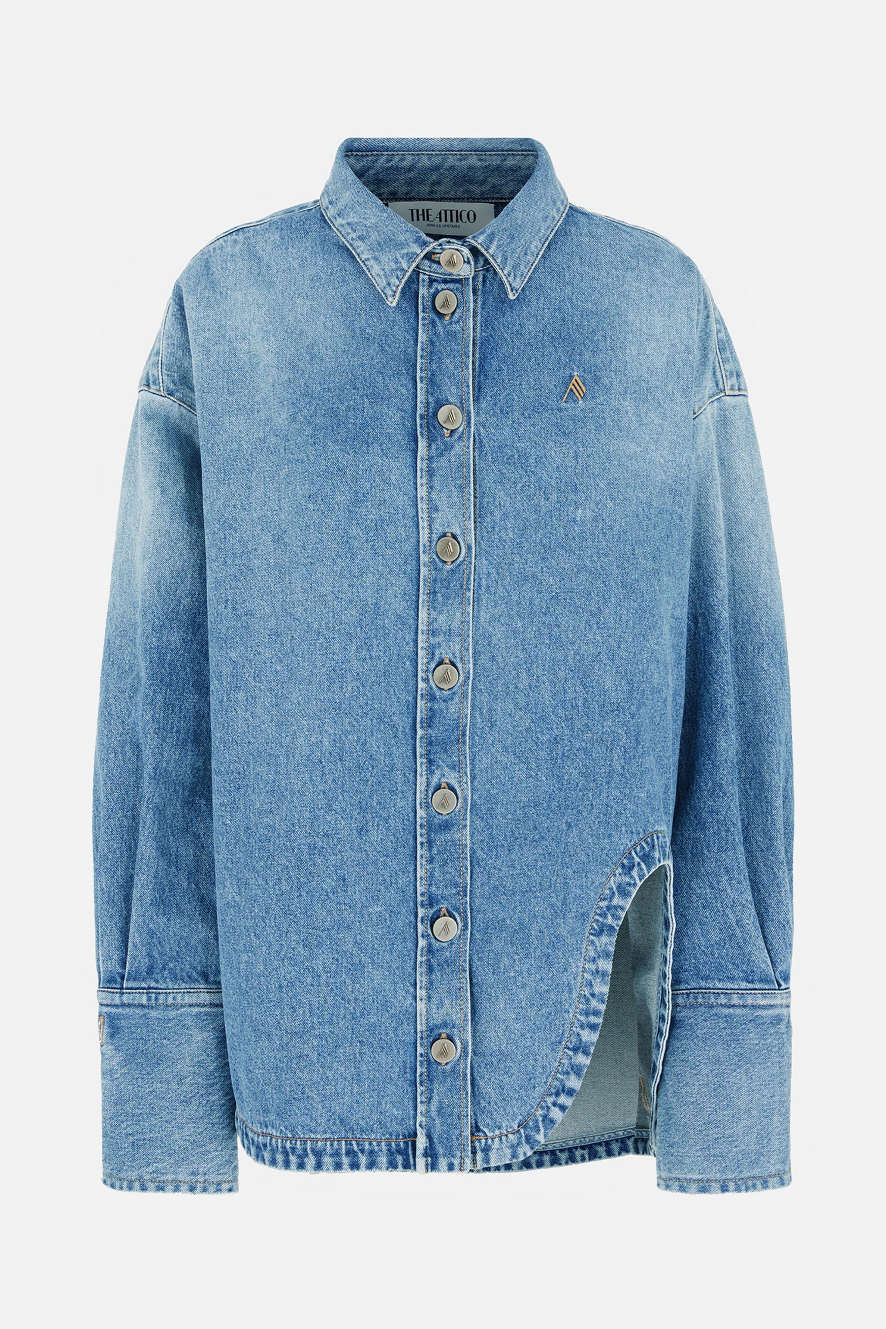 The Attico Women Denim Shirt THE ATTICO