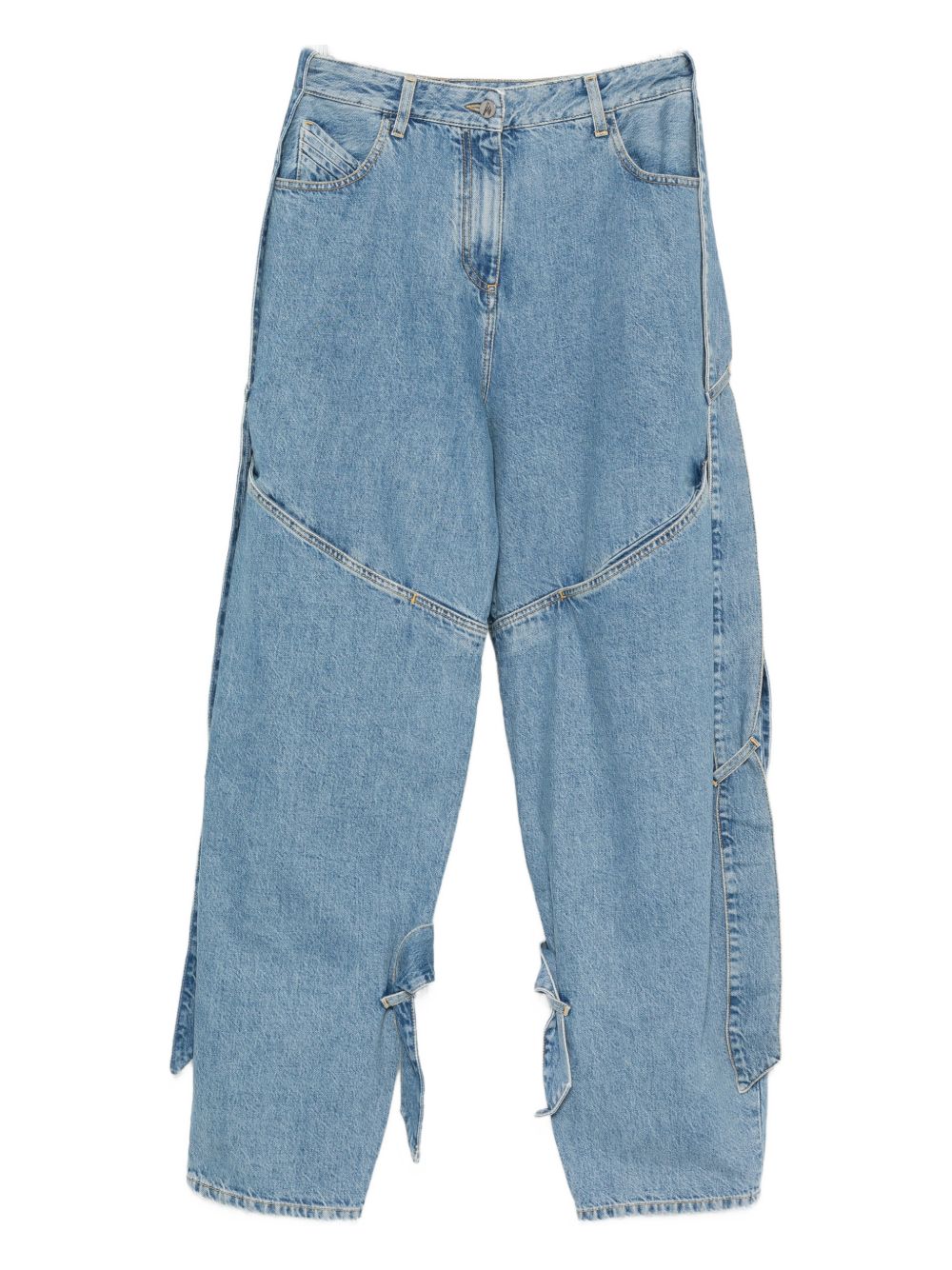 The Attico Women Denim Cotton Jeans THE ATTICO