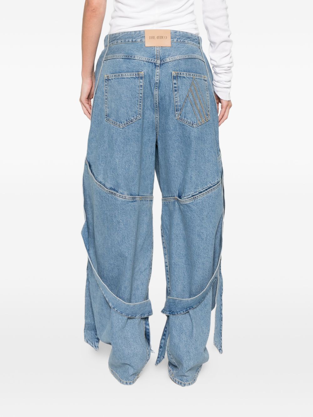 The Attico Women Denim Cotton Jeans THE ATTICO