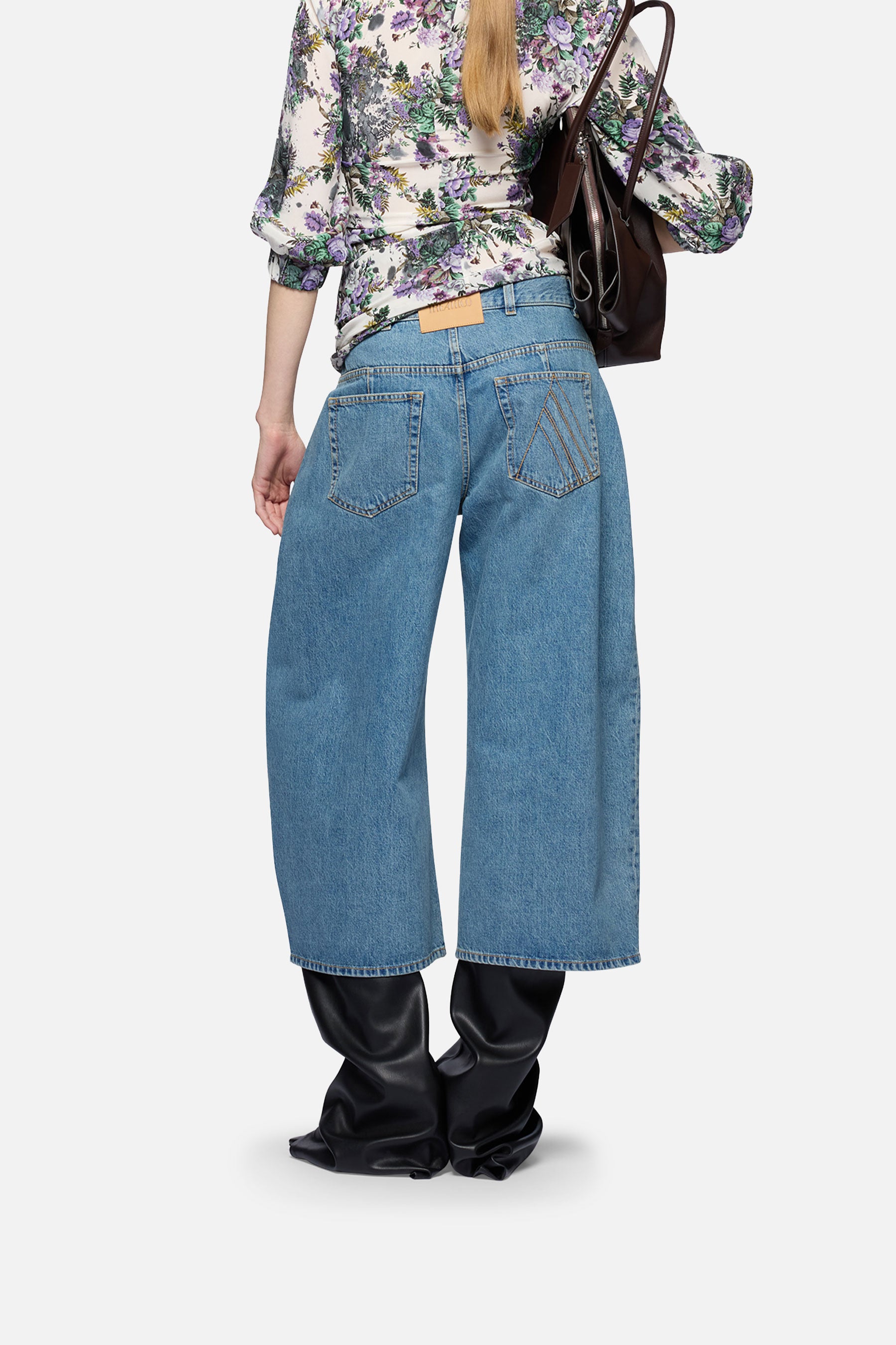 The Attico Women Baggy Jeans THE ATTICO