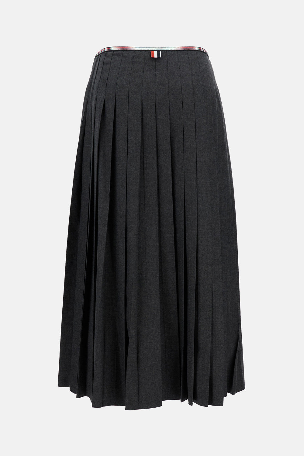 Thom Browne Women Calf Length Narrow Pleated Skirt THOM BROWNE