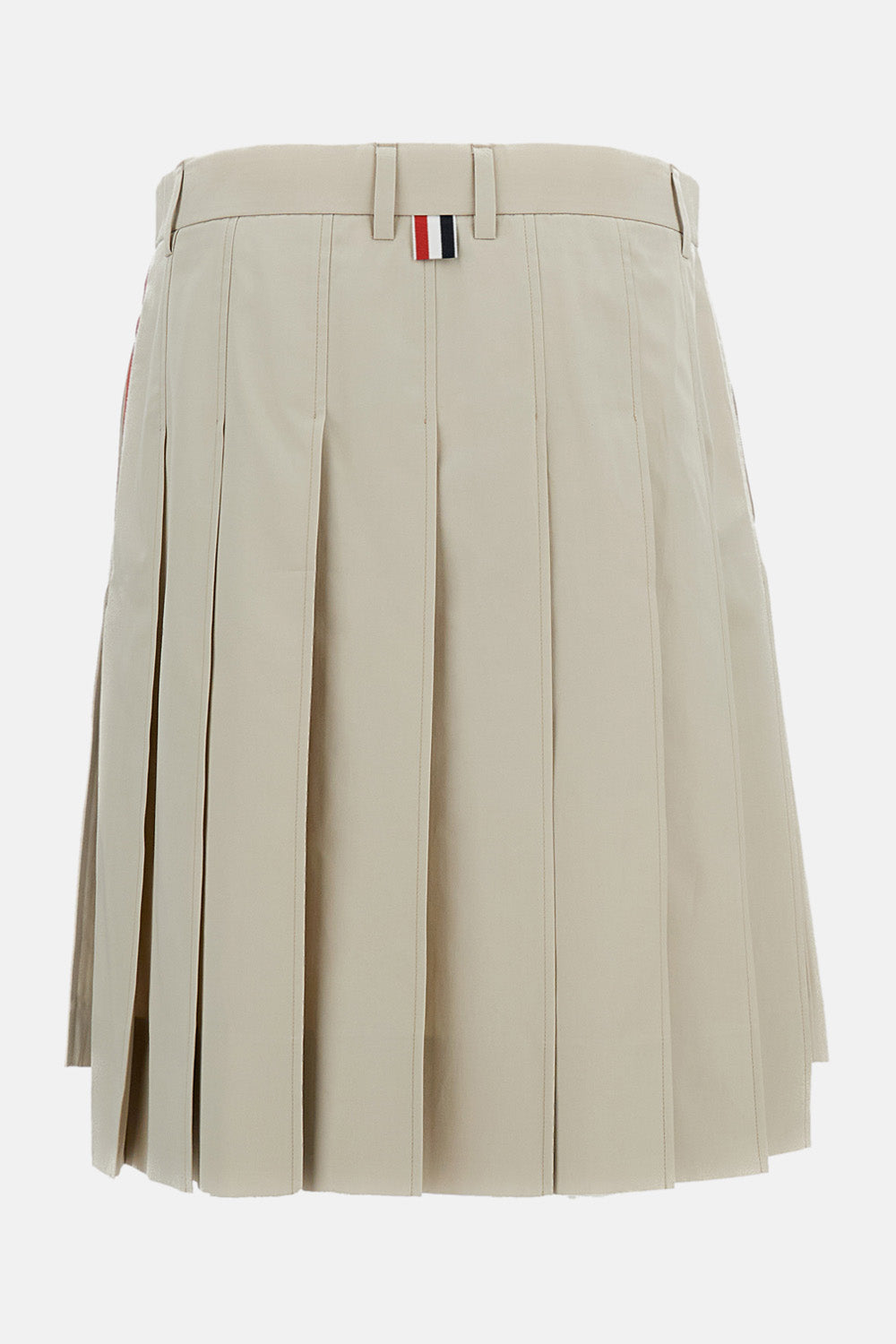 Thom Browne Women Cotton Pleated Skirt THOM BROWNE