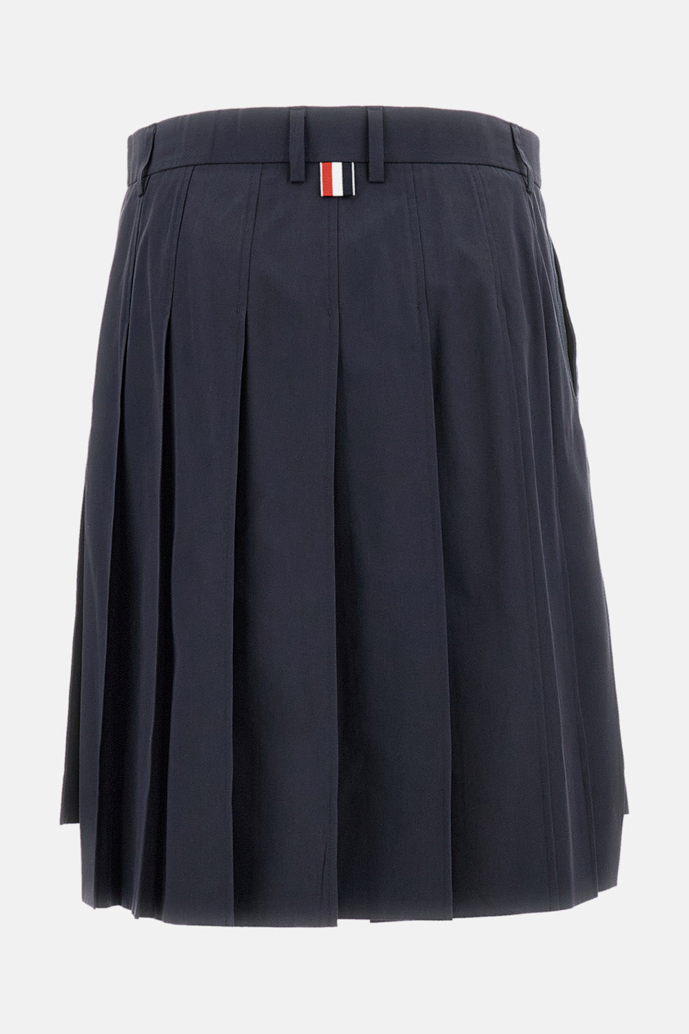 Thom Browne Women Cotton Pleated Skirt THOM BROWNE