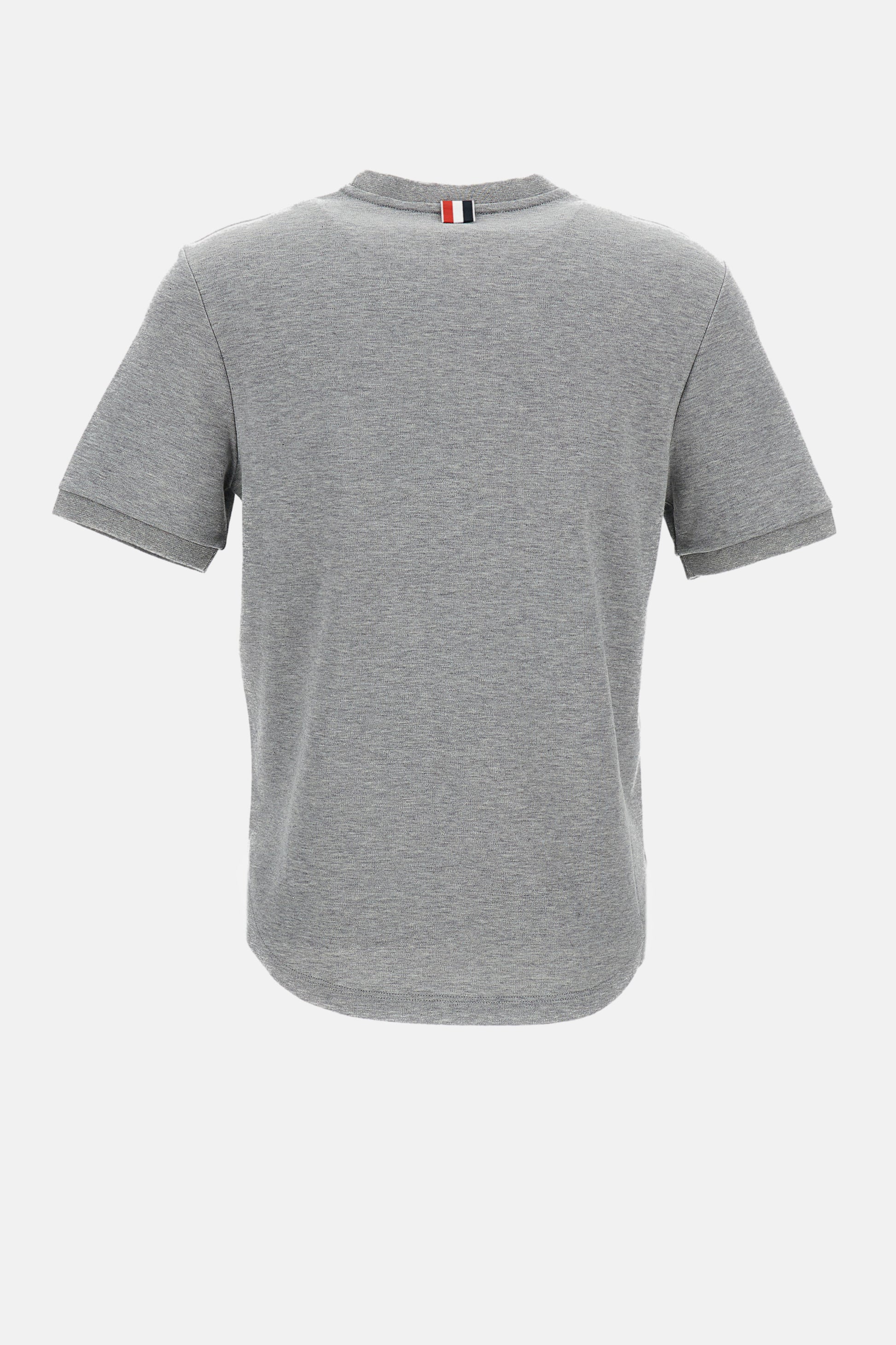 Thom Browne Women Cotton Milano Pocket Tee THOM BROWNE
