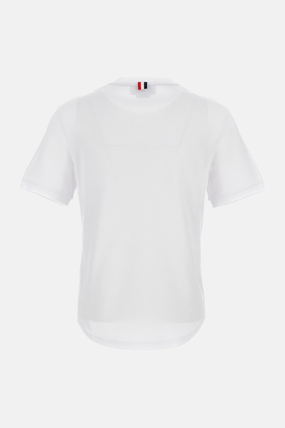 Thom Browne Women Cotton Milano Pocket Tee THOM BROWNE