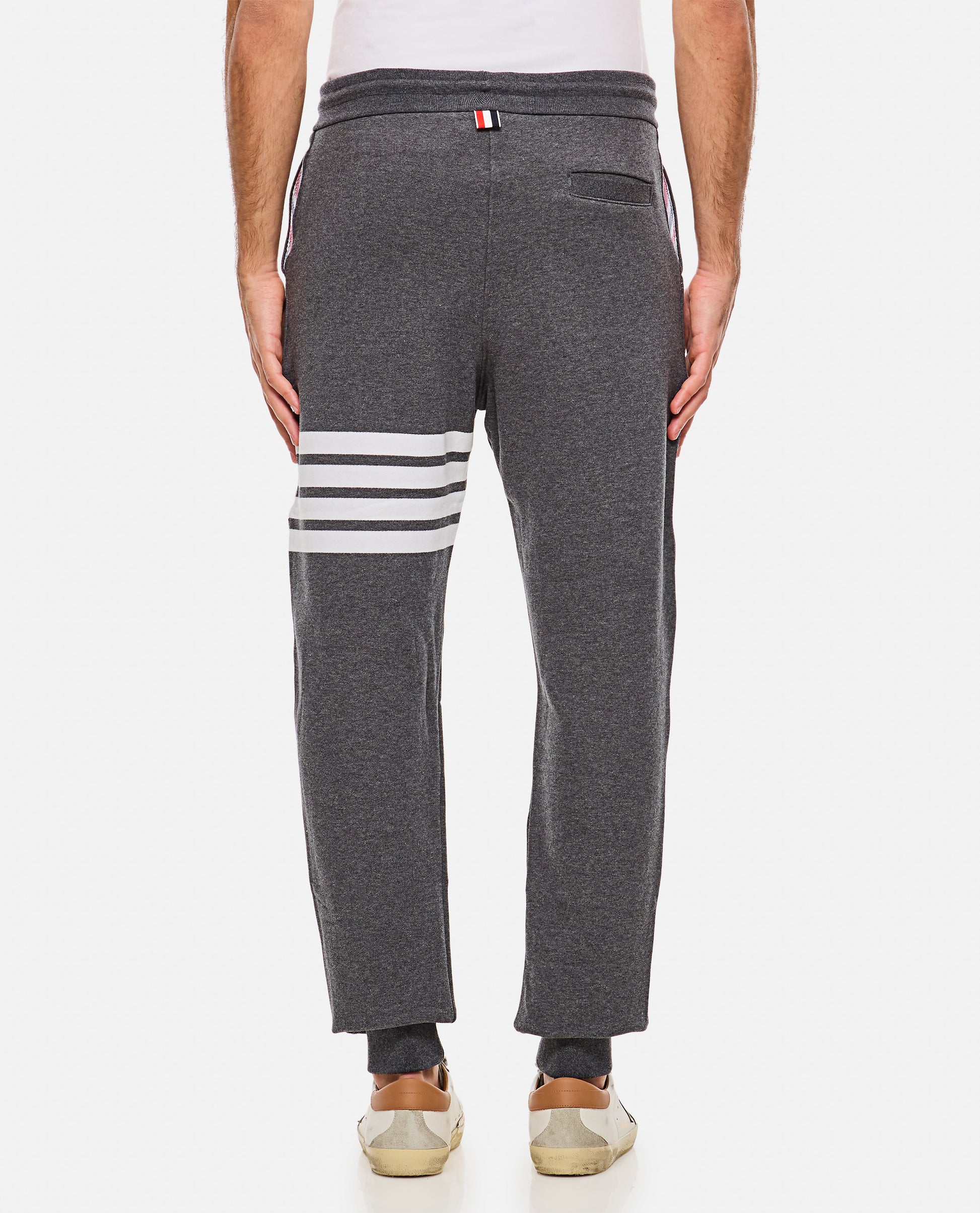 Thom Browne Men Classic Sweatpant In Classic Loopback W/ Engineered 4 Bar THOM BROWNE