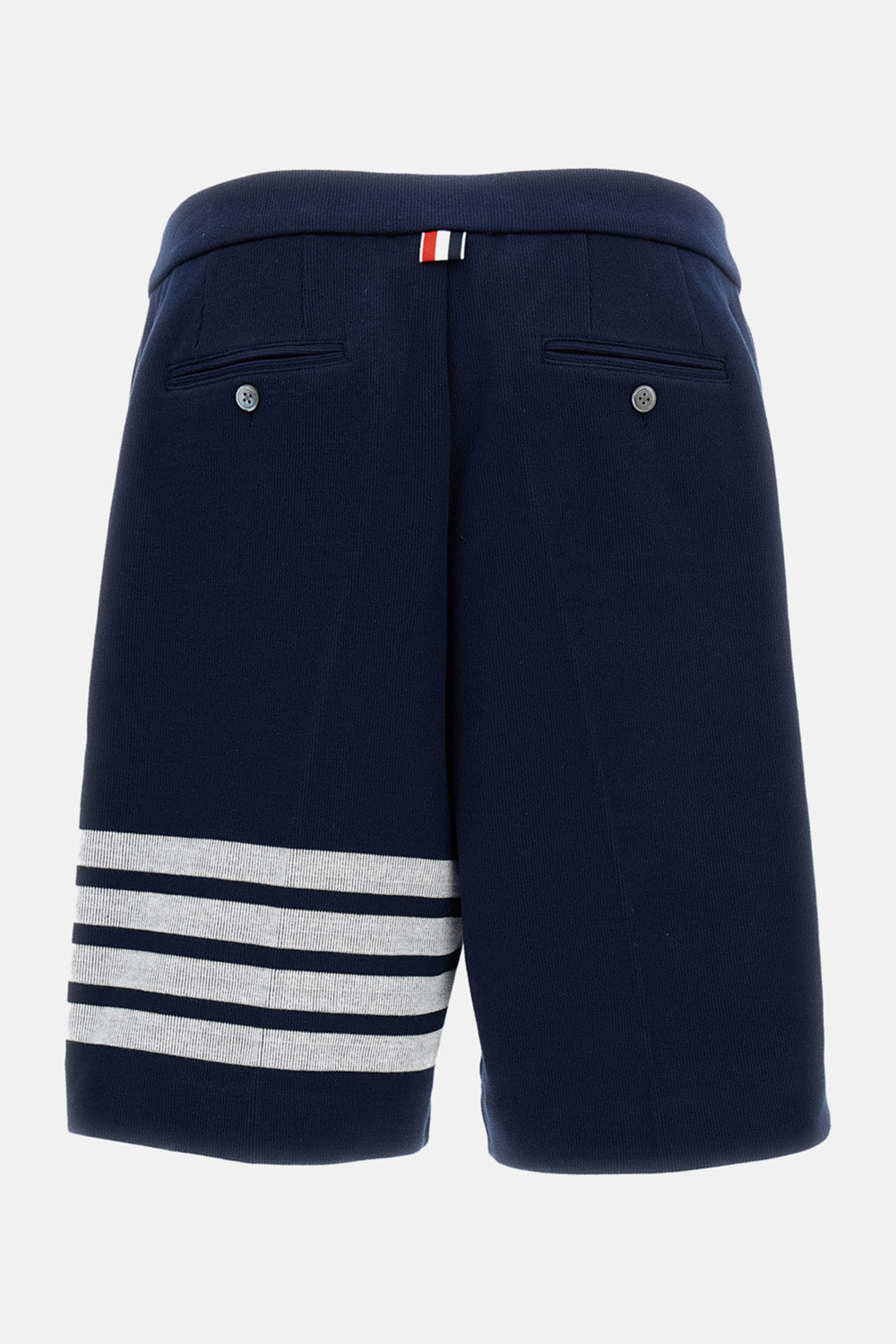 Thom Browne Men Bermuda Shorts In Double Face Knit THOM BROWNE