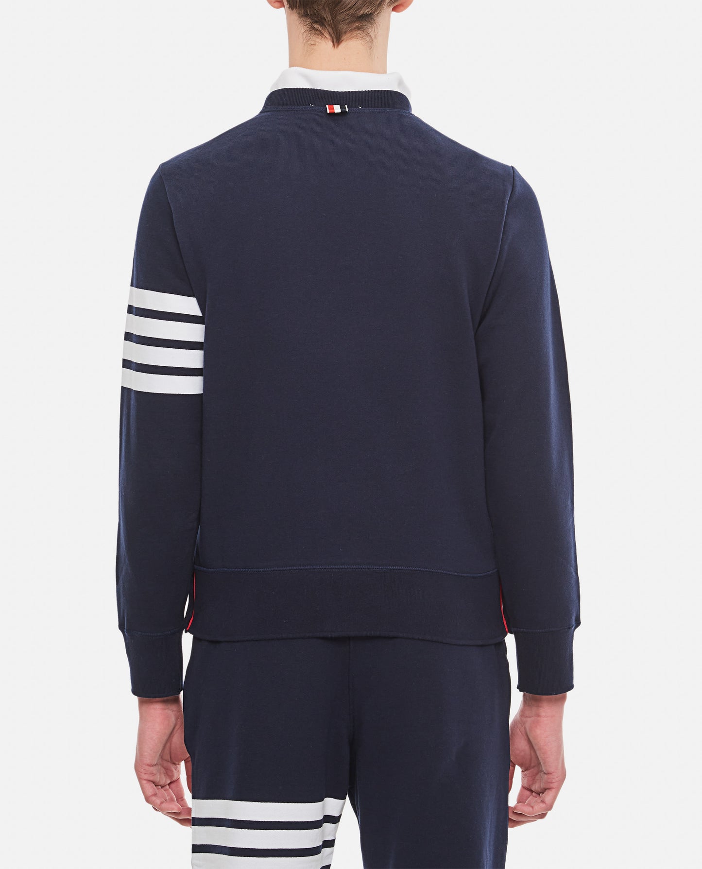 Thom Browne Men Classic Sweatshirt In Classic Loopback 4 Bar THOM BROWNE