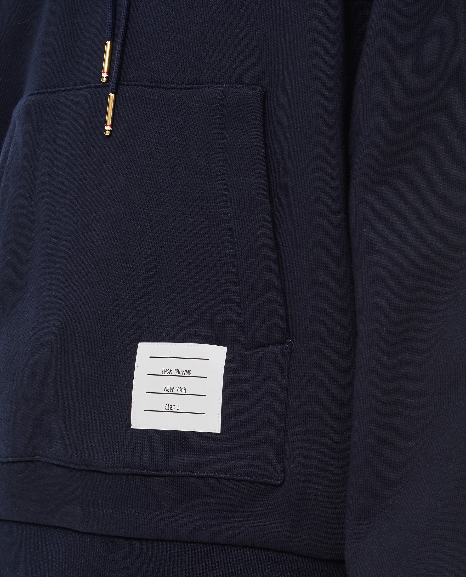 Thom Browne Men Cotton Hoodie Pullover THOM BROWNE