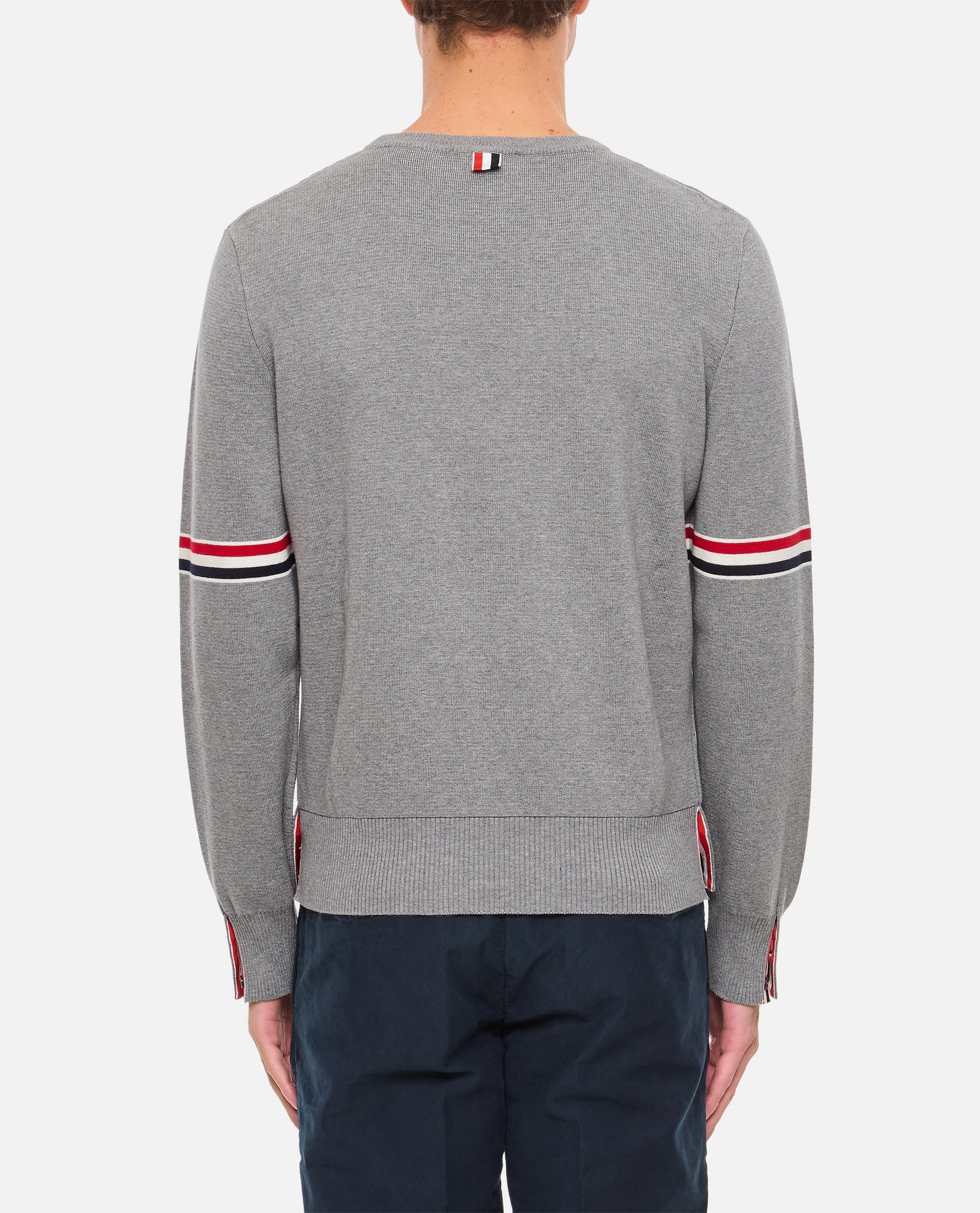 Thom Browne Men Crewneck Pullover THOM BROWNE