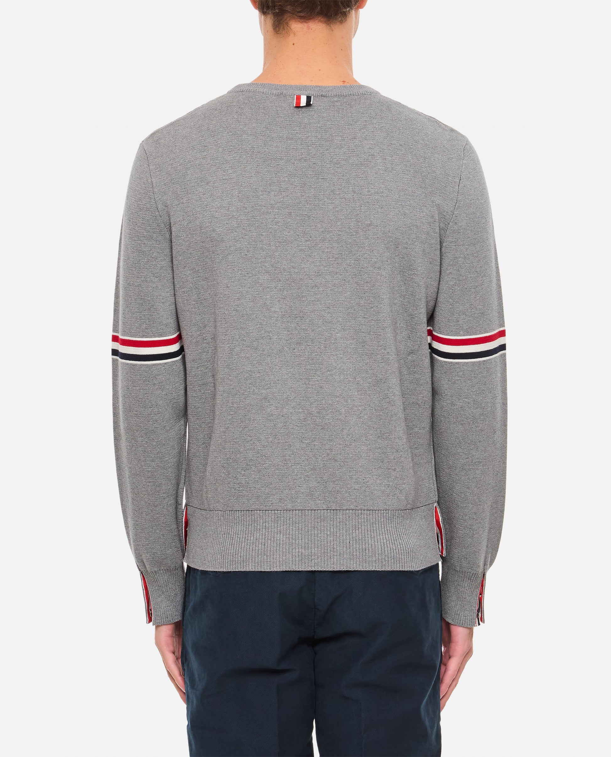Thom Browne Men Crewneck Pullover THOM BROWNE