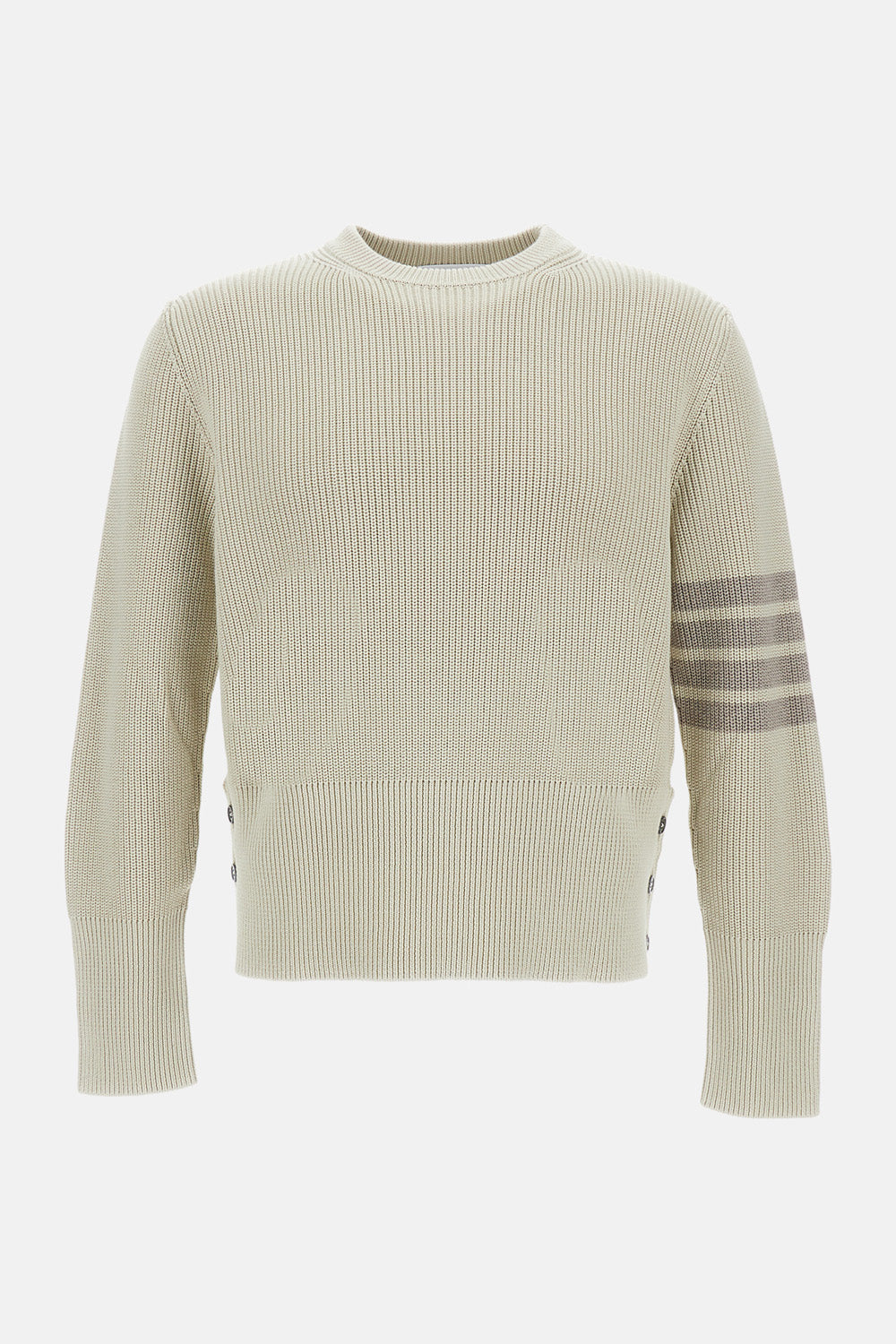 Thom Browne Men Crewneck Cotton Sweater THOM BROWNE