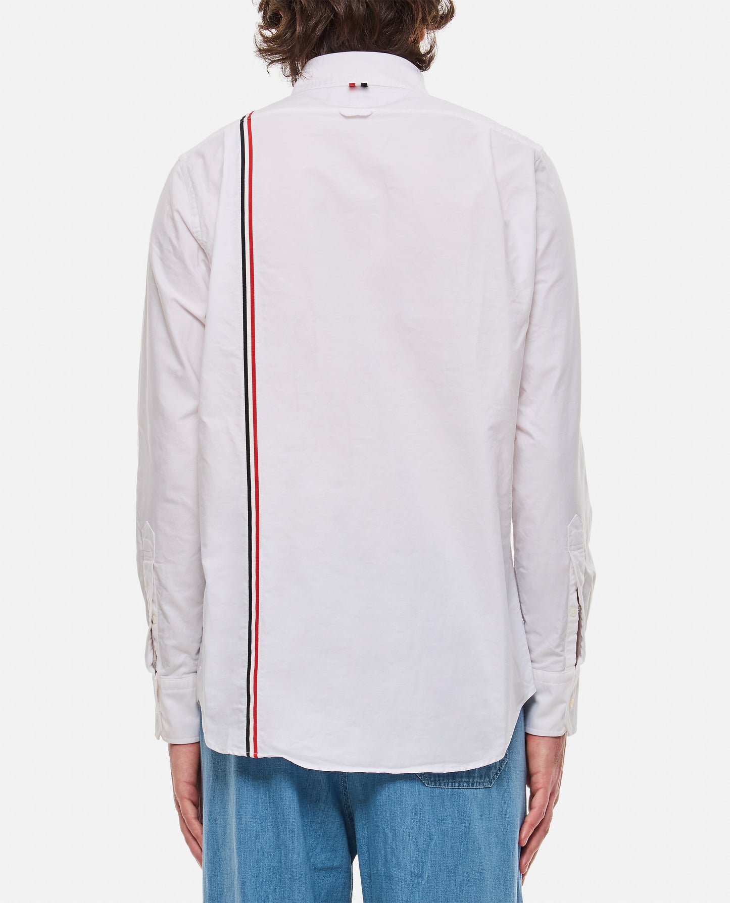 Thom Browne Men Cotton Button Down Shirt THOM BROWNE