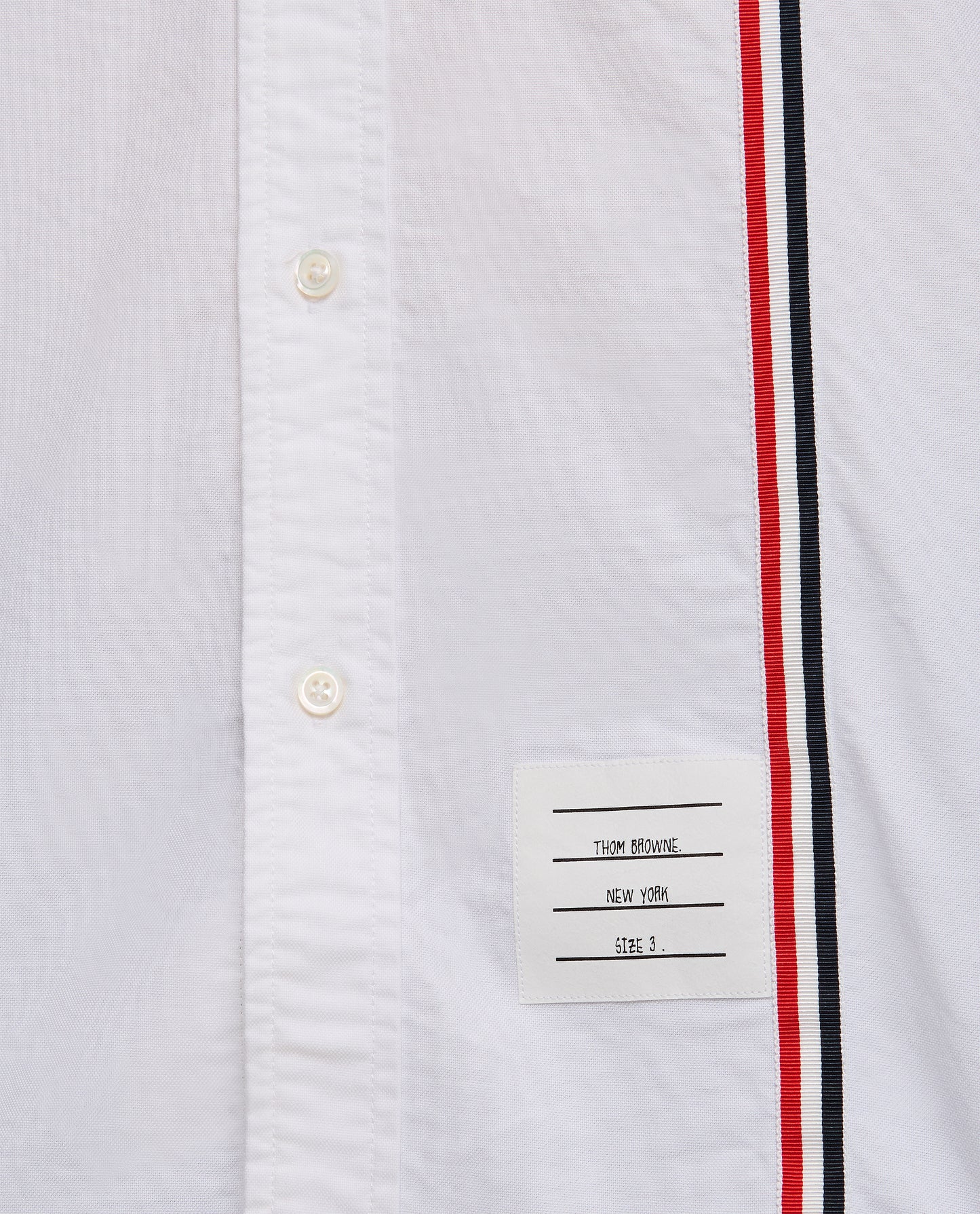 Thom Browne Men Cotton Button Down Shirt THOM BROWNE