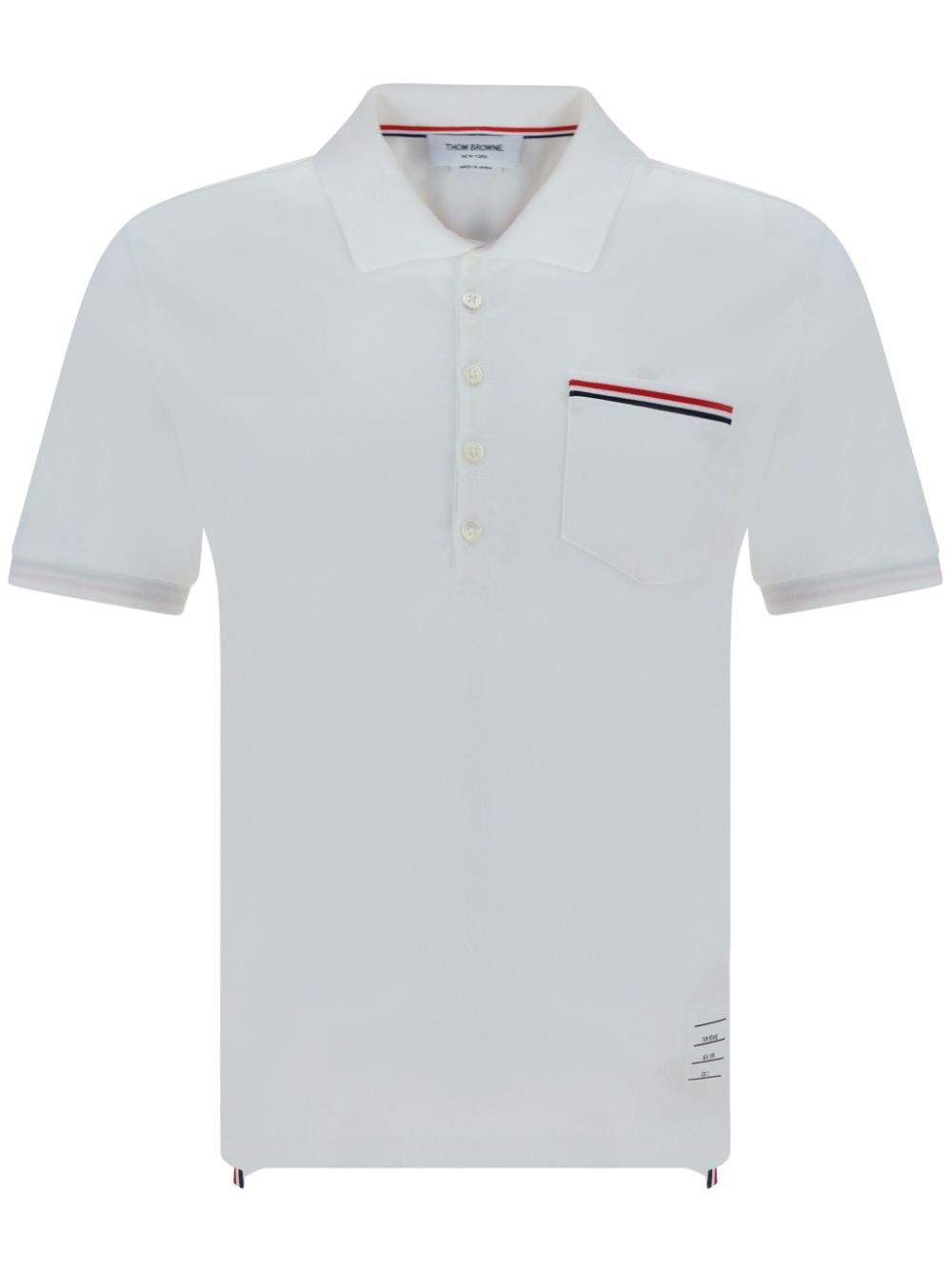 Thom Browne Men Cotton Polo Shirt THOM BROWNE