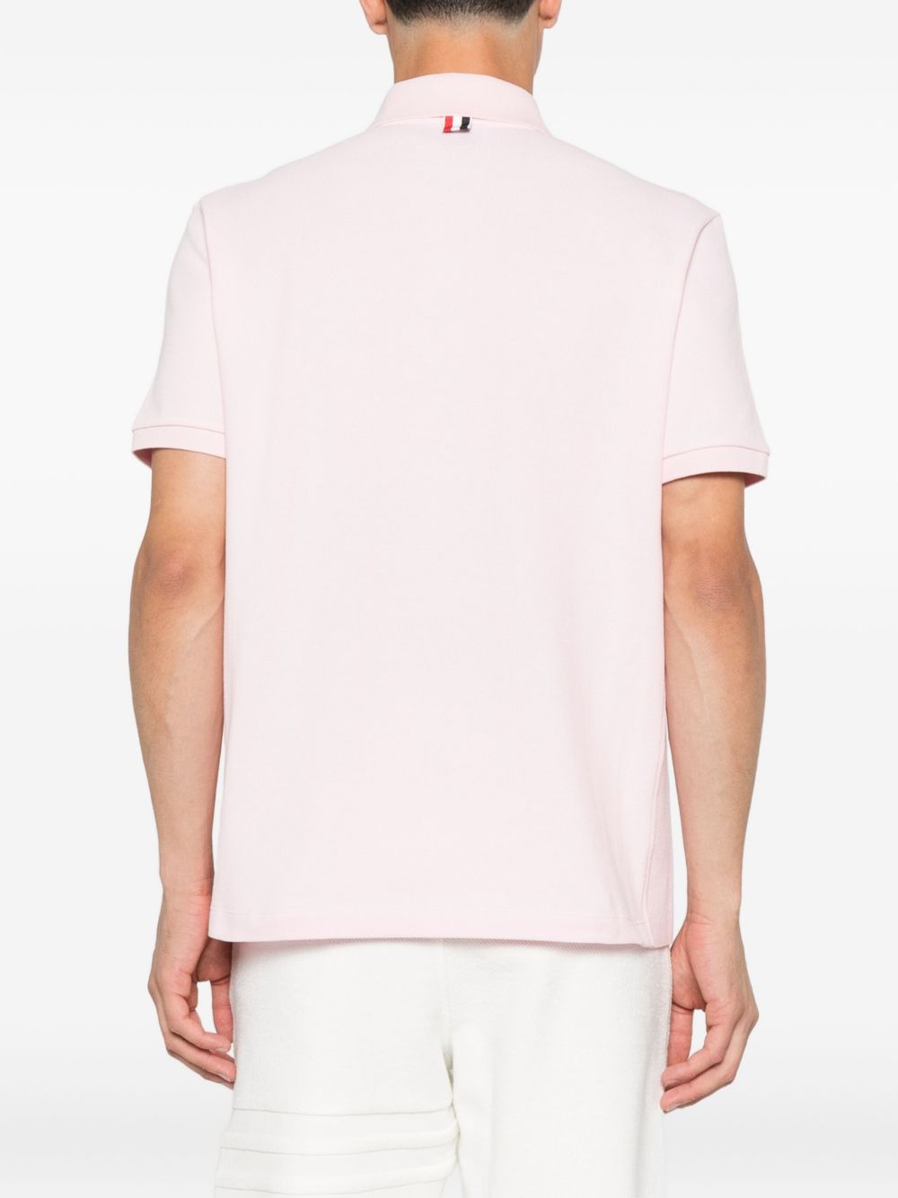 Thom Browne Men Cotton Polo Shirt