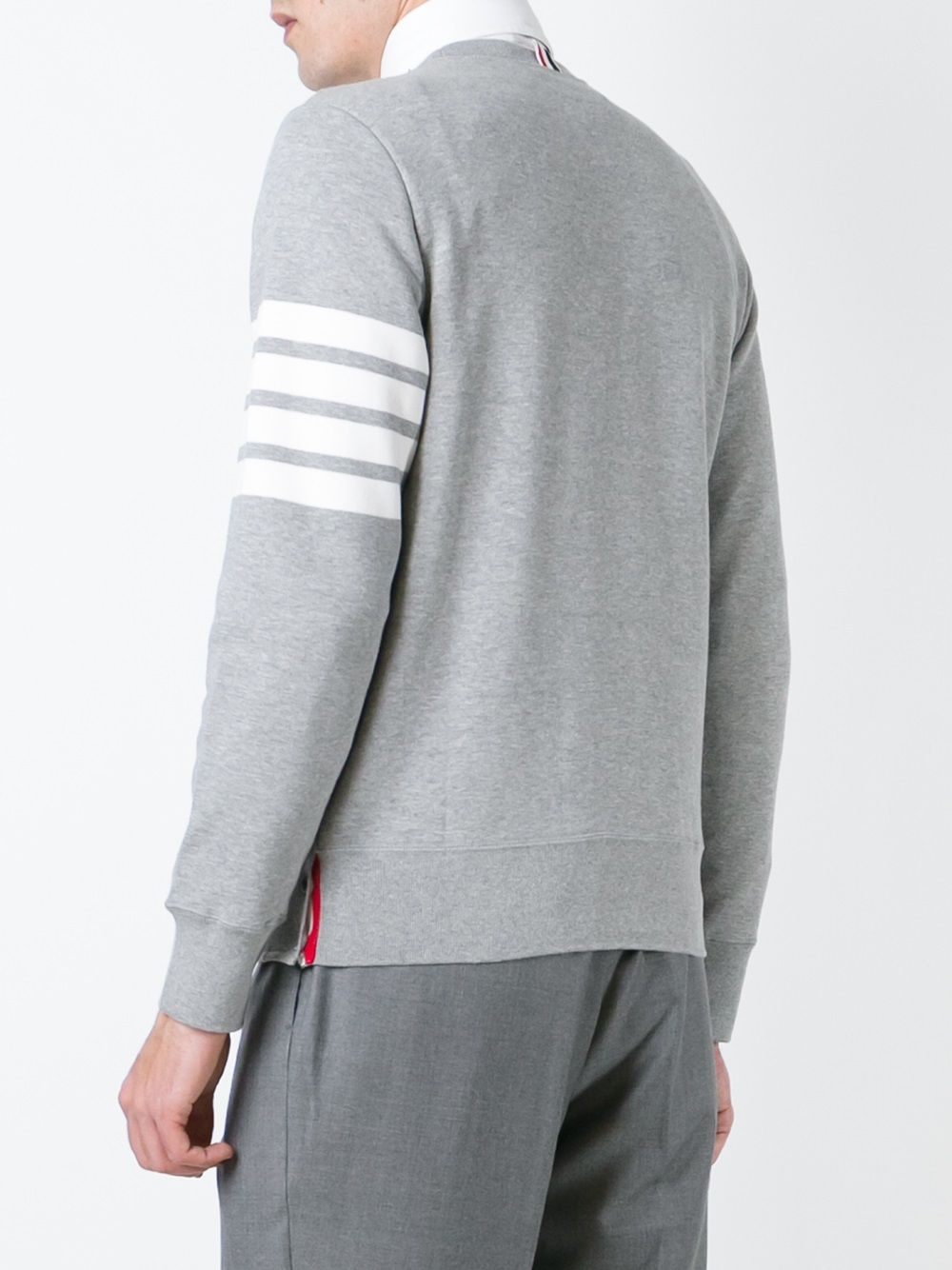 Thom Browne Men Cotton Crewneck Sweatshirt THOM BROWNE