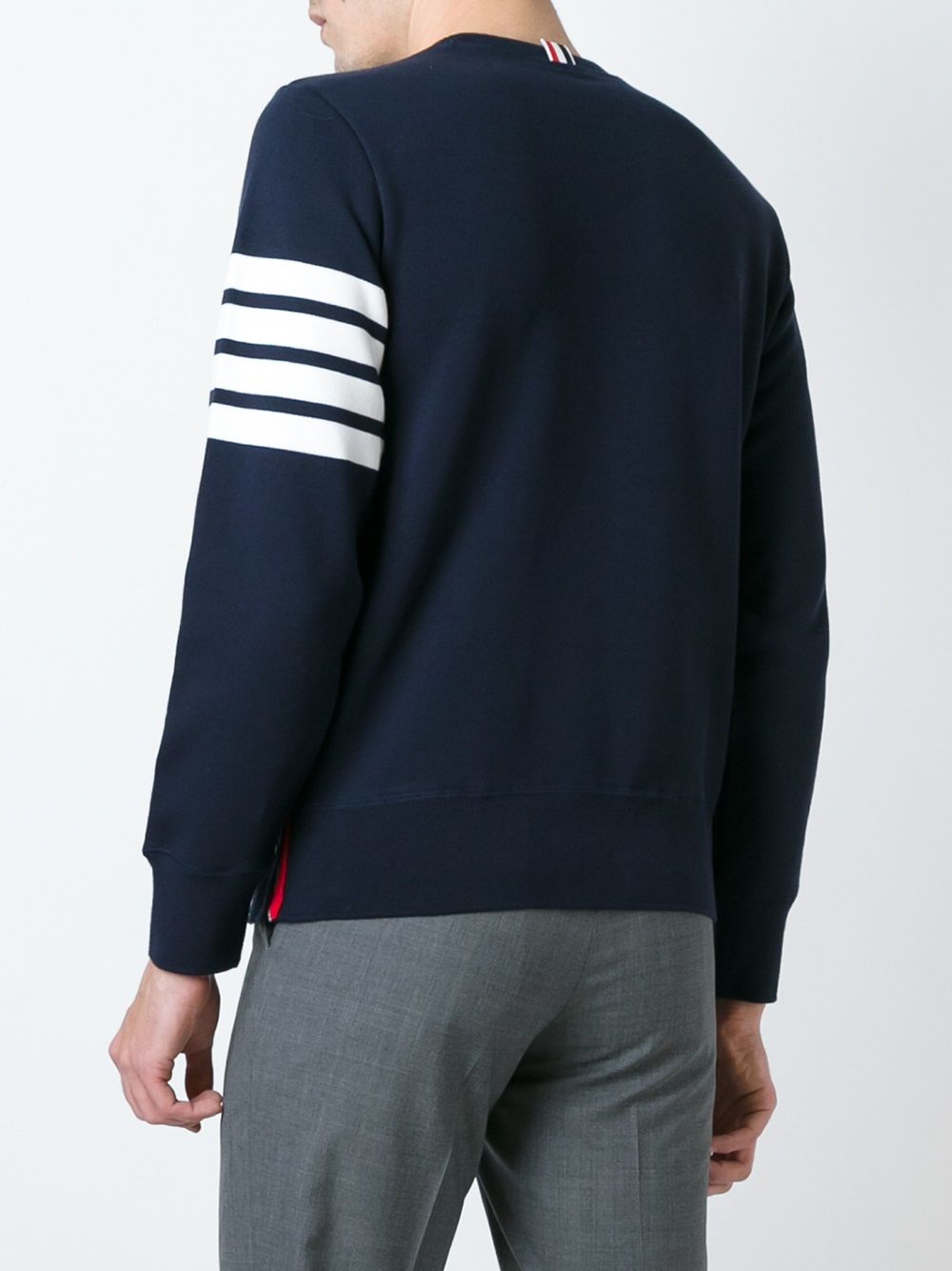 Thom Browne Men Cotton Crewneck Sweatshirt THOM BROWNE