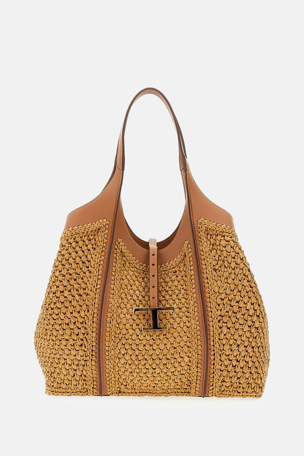 Tod's Women Medium T Timeless Crochet Shopping Bag TOD'S