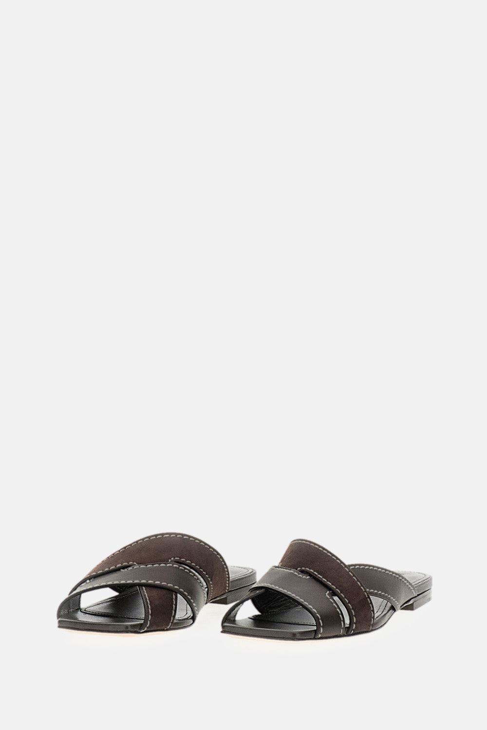 Tod's Women Smooth And Suede Leather Sandals TOD'S