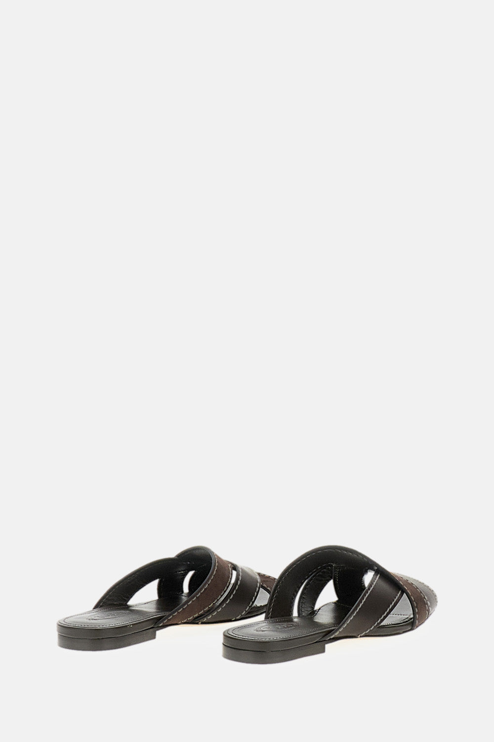 Tod's Women Smooth And Suede Leather Sandals TOD'S